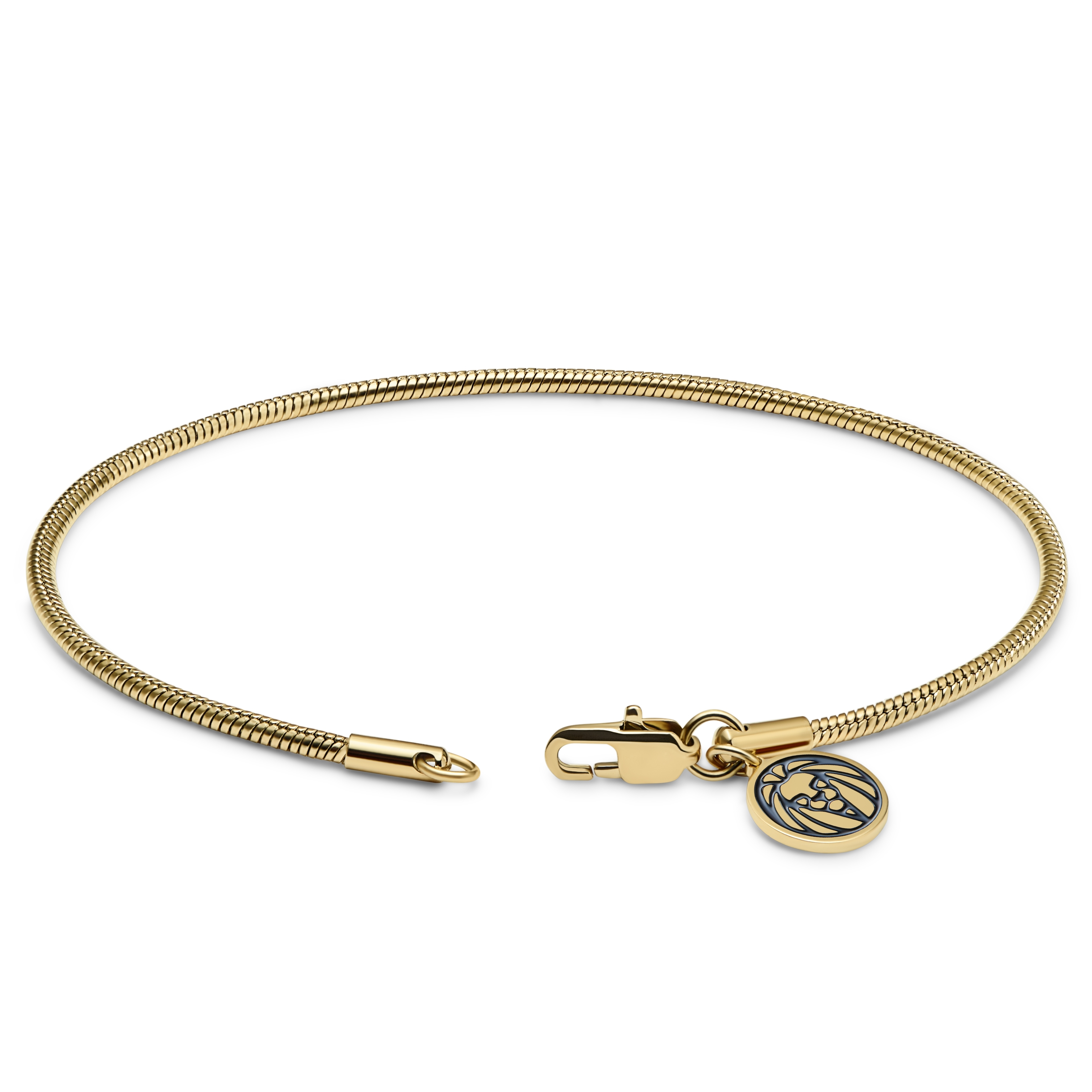 Essentials | Bracelet doré à chaîne serpent 2 mm - 4