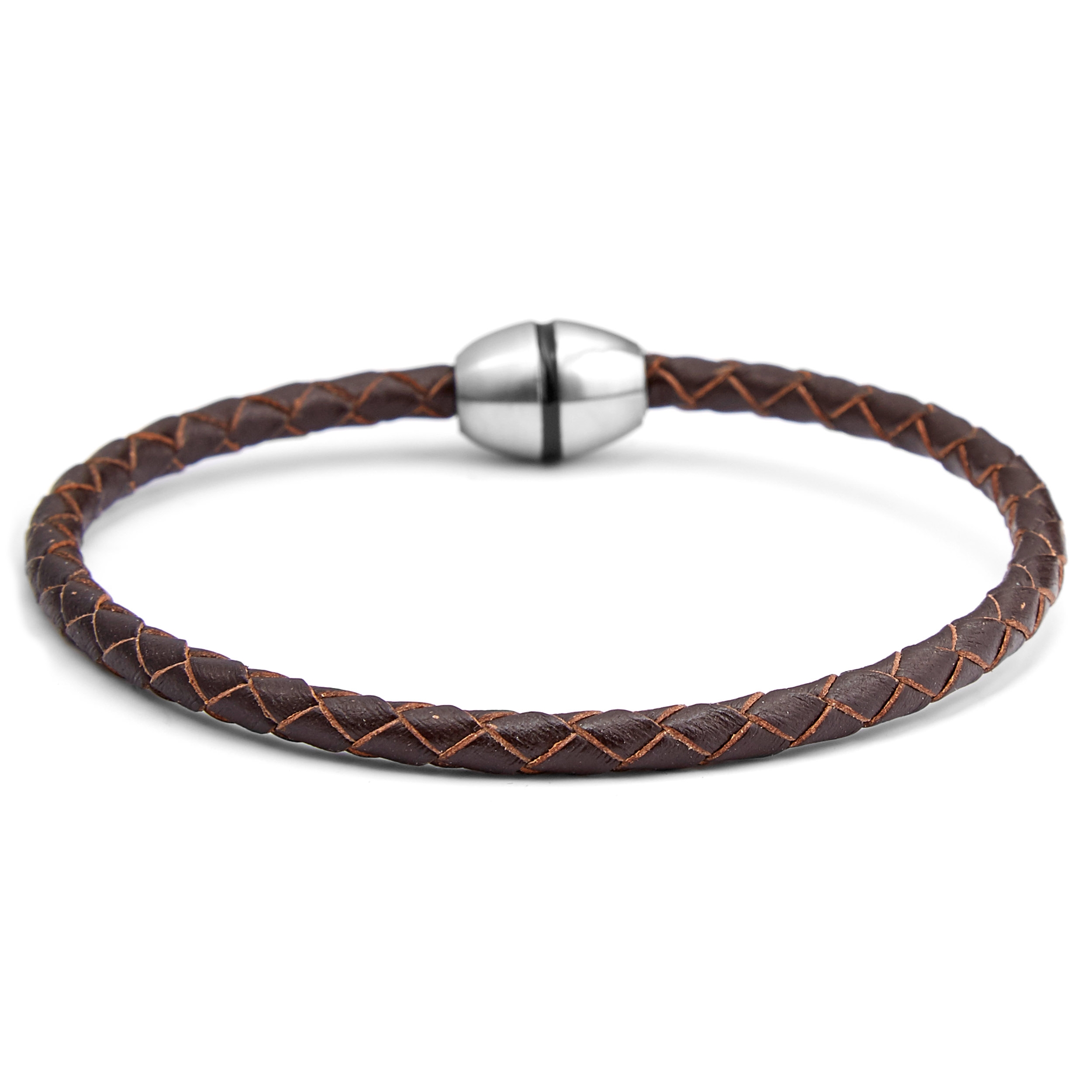 Braunes gewobenes Armband - 1