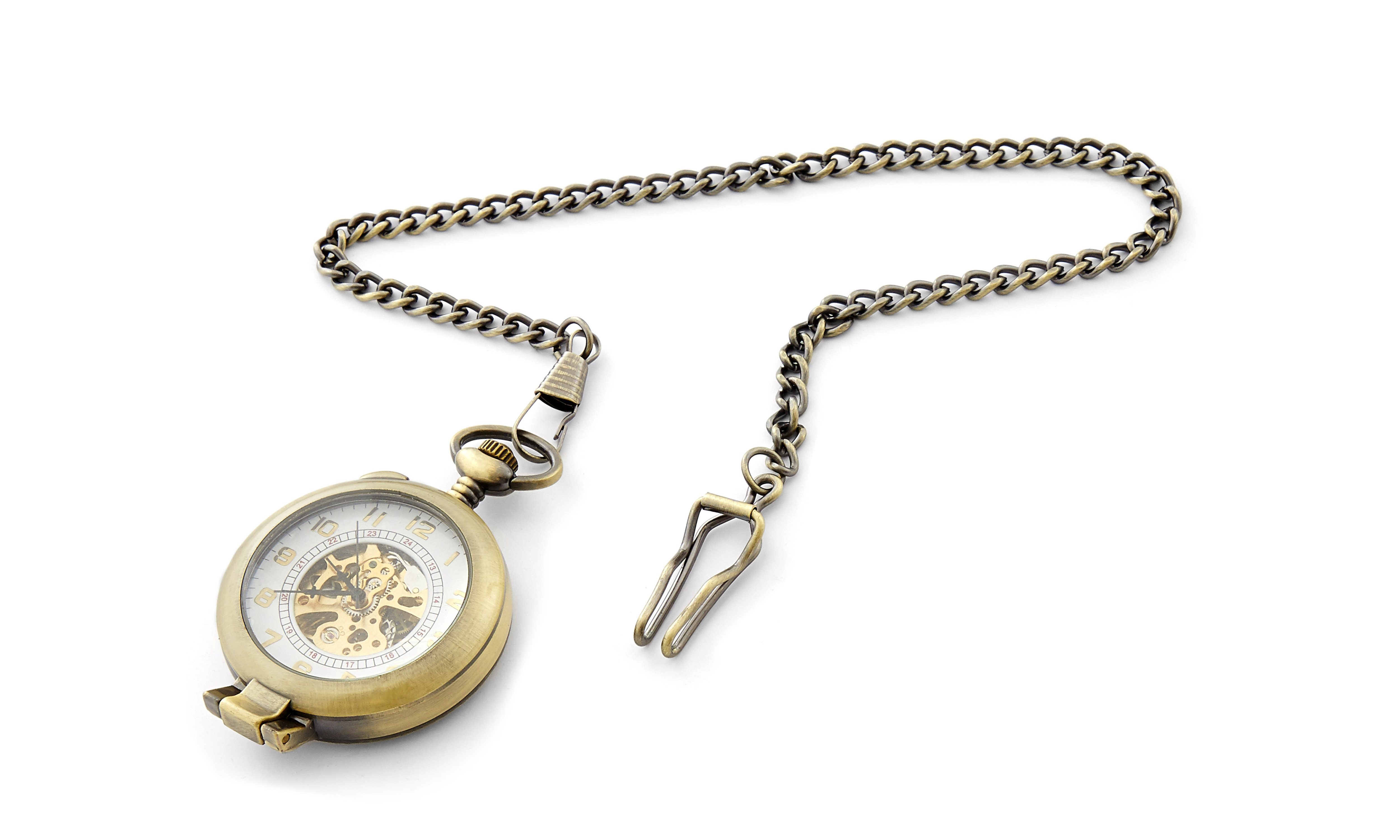 Ravel Krankenschwester-Taschenuhr – Poliertes Silber Mit EL-Hintergrundbeleuchtung, Quarzwerk, 12 Monate Garantie
