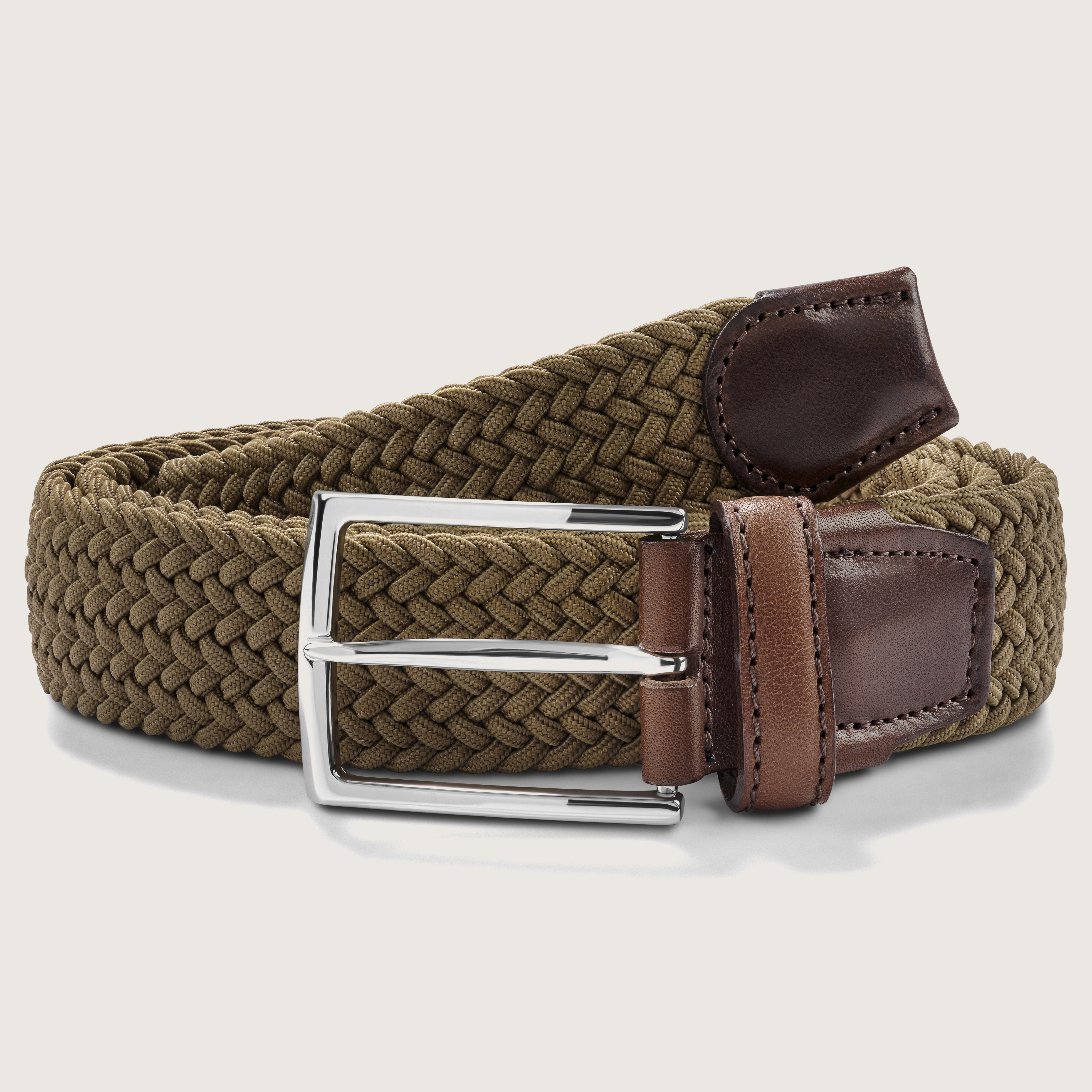 Vincio | Khaki Elastic Belt | BSWK | 30 day return policy