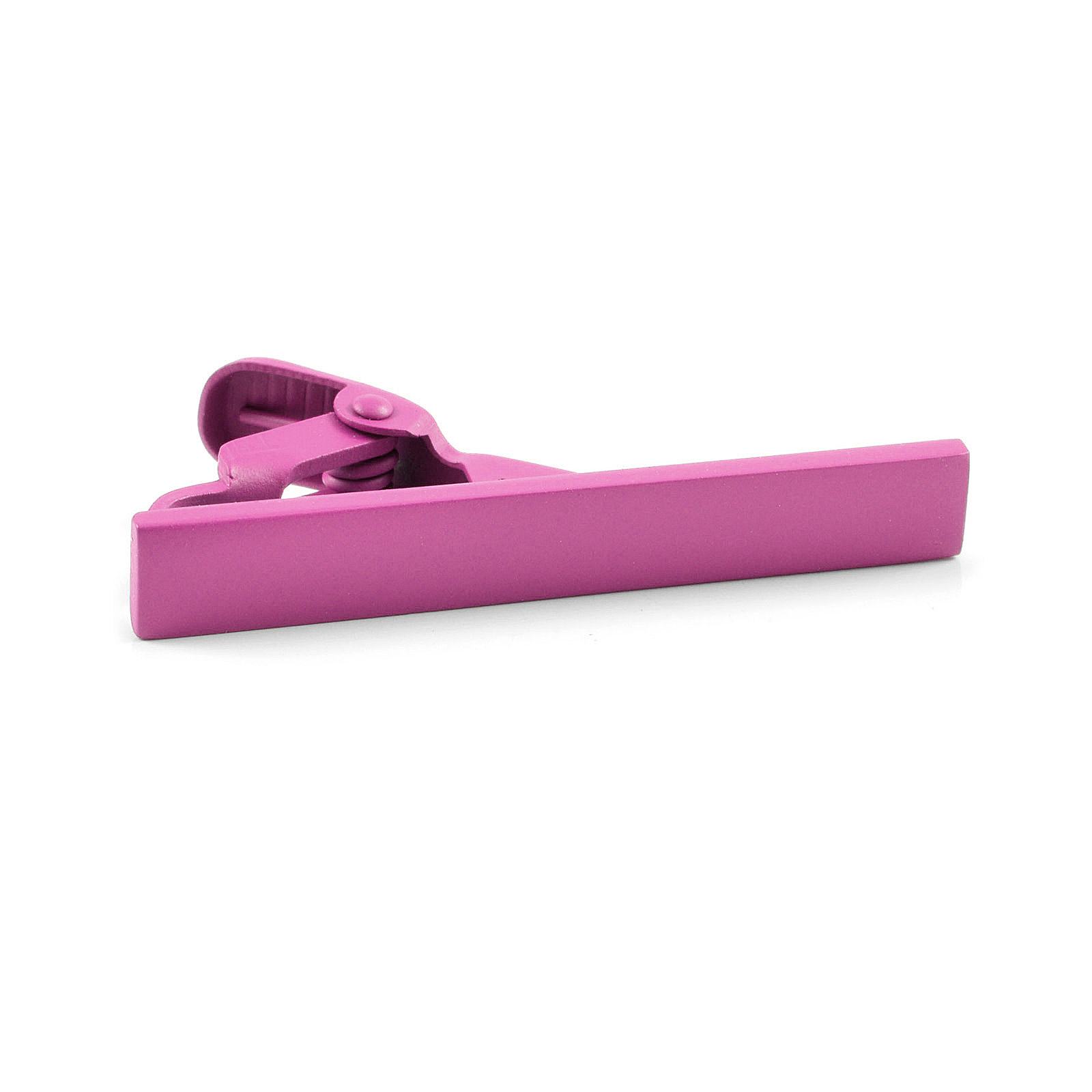 Kort Pink Slipsenål - til smalle slips - 1