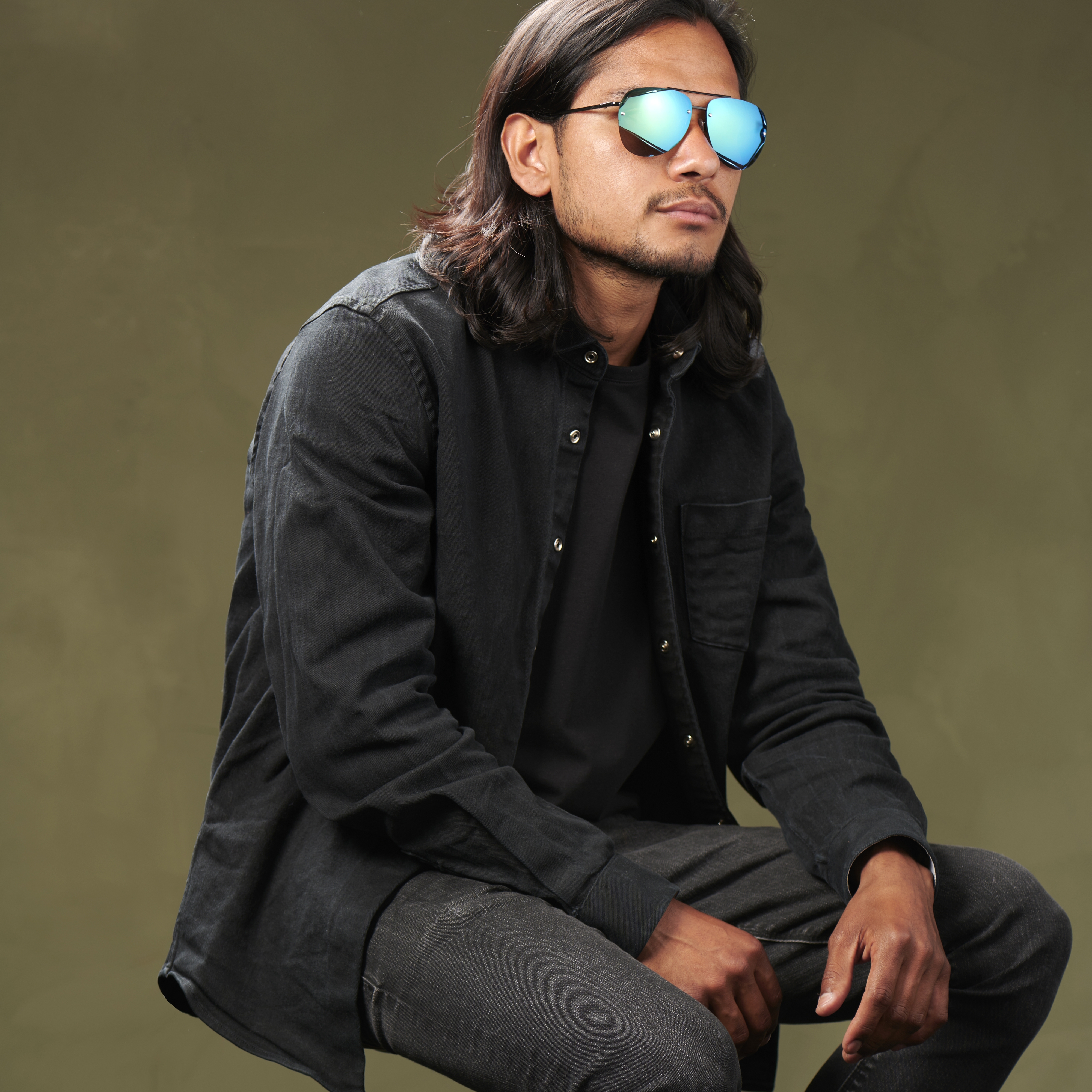 Ambit Pilotsolglasögon med Spegelglas - 3