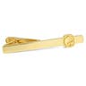 18k Gold Plated 925s Silver Denmark Map Tie Clip