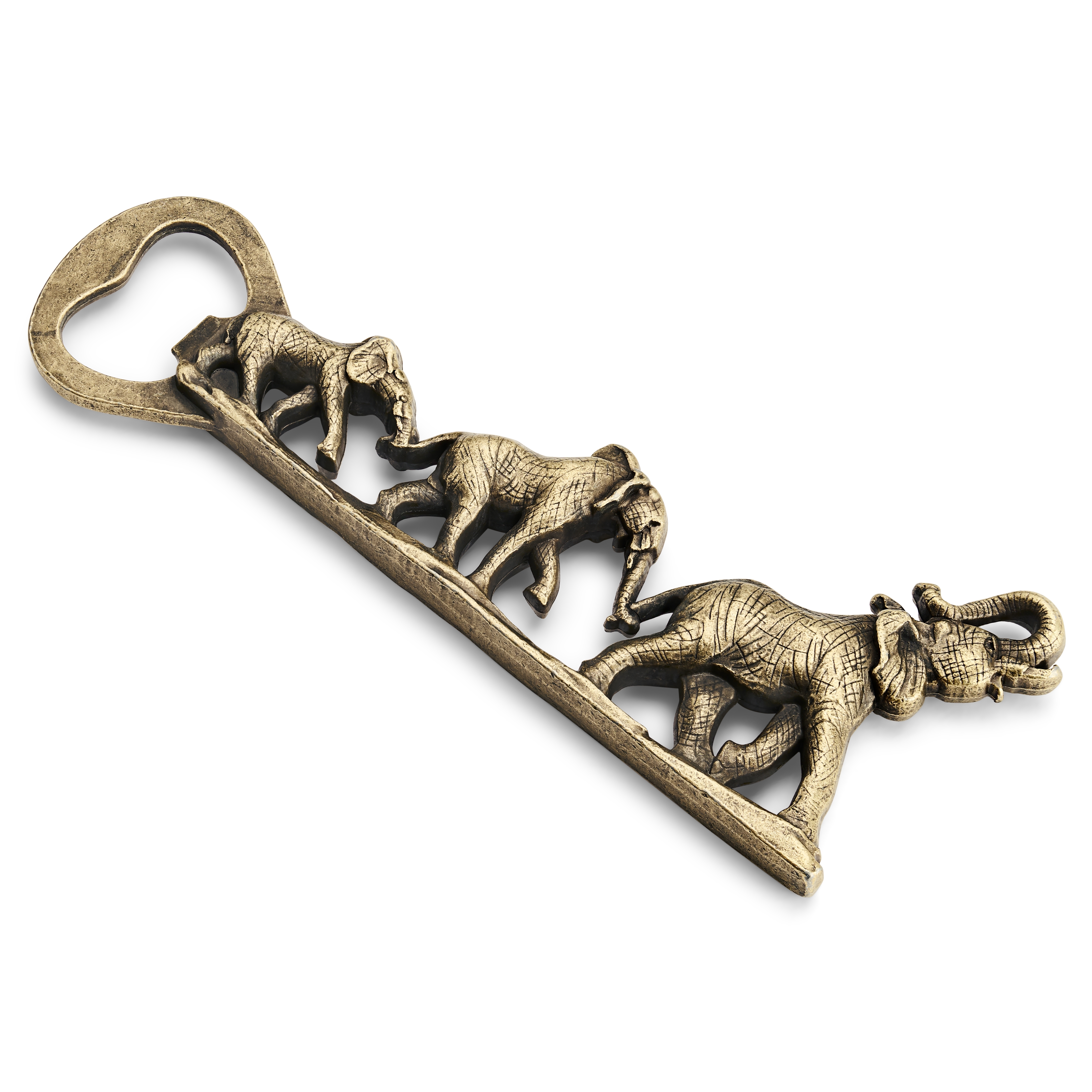 Otvírák na láhve | Slon | Starozlatá barva - 1