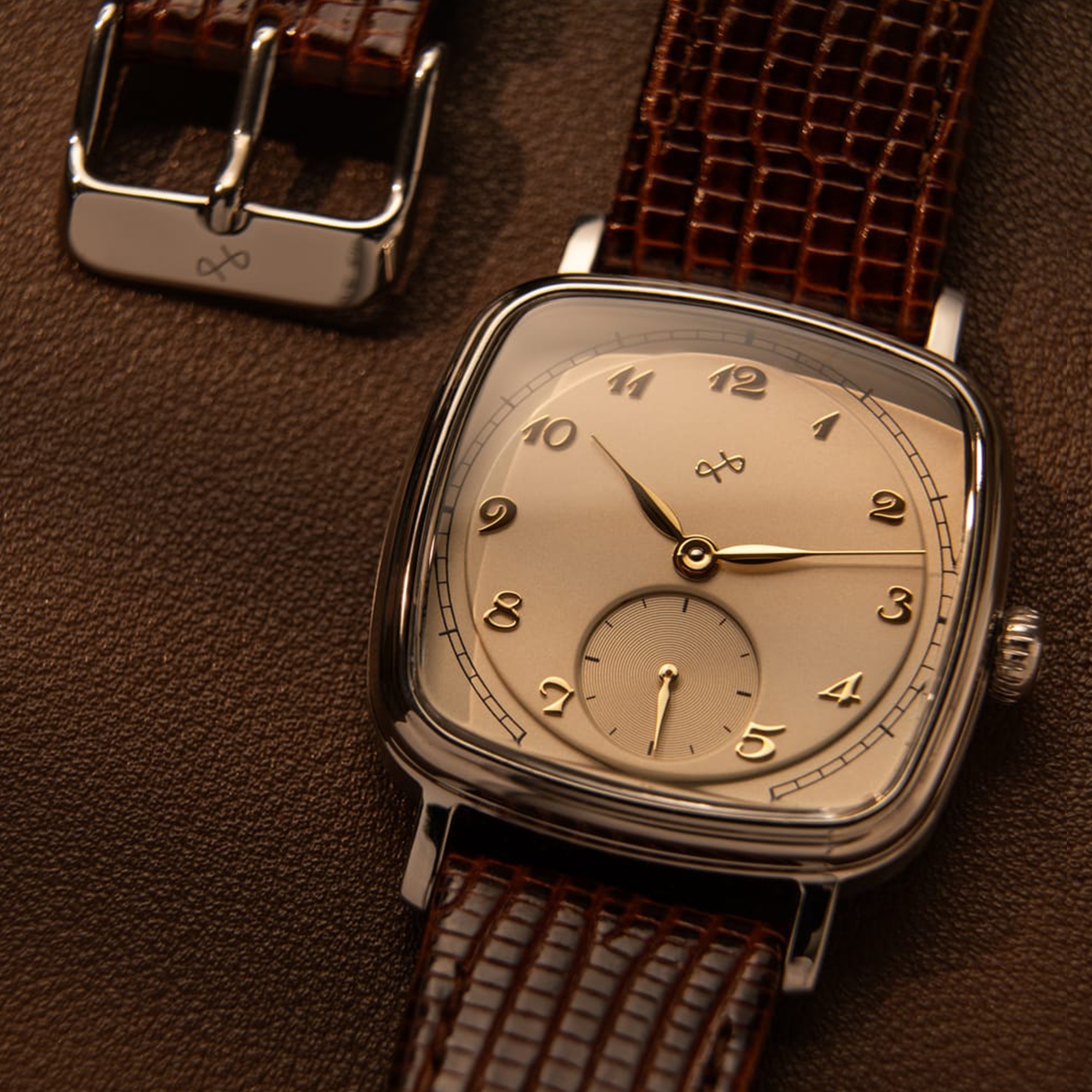 AV86 | 1954 Amalfi Mechanical Watch Steel & Off-white - 5