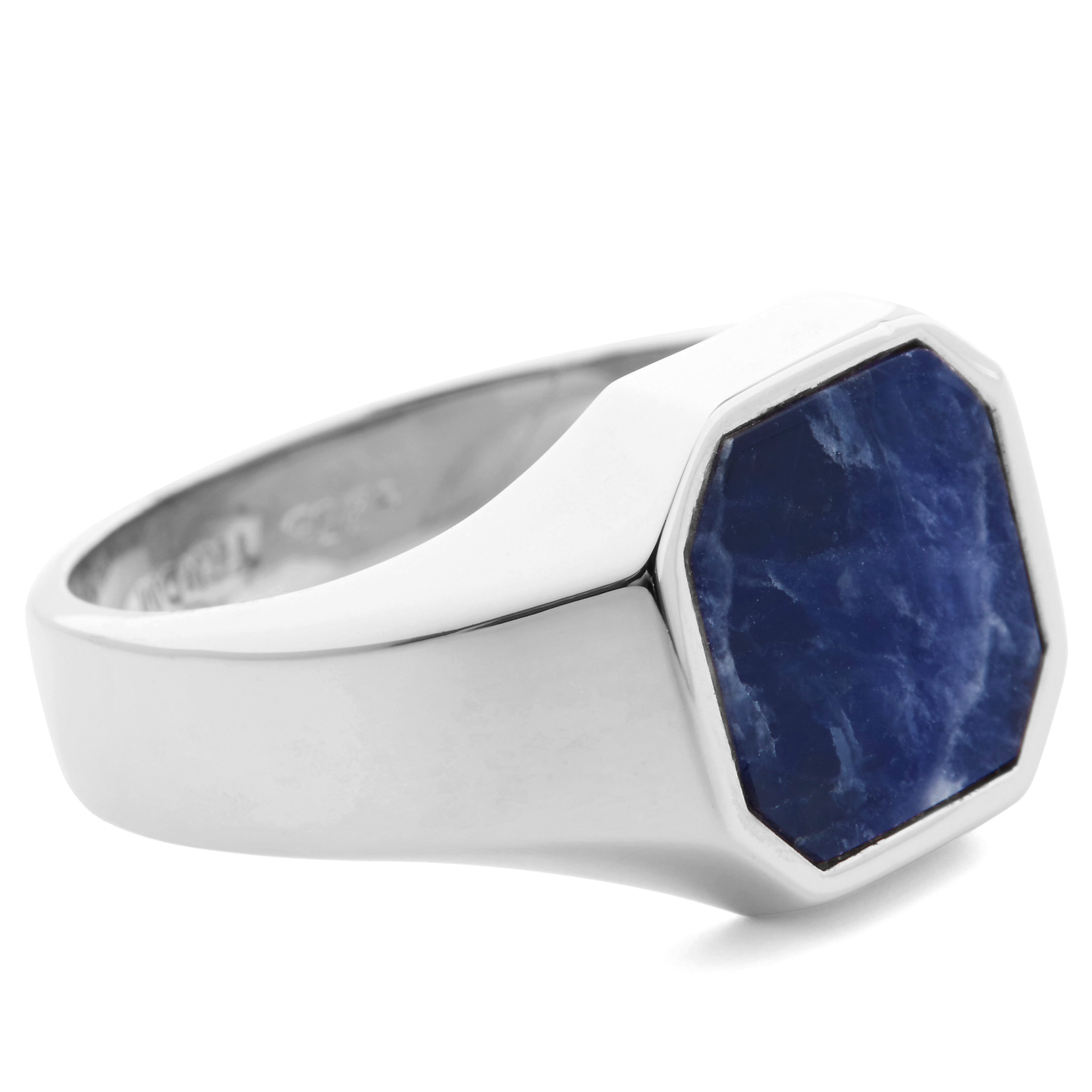 Chevalière Marina en argent sterling 925s - 2