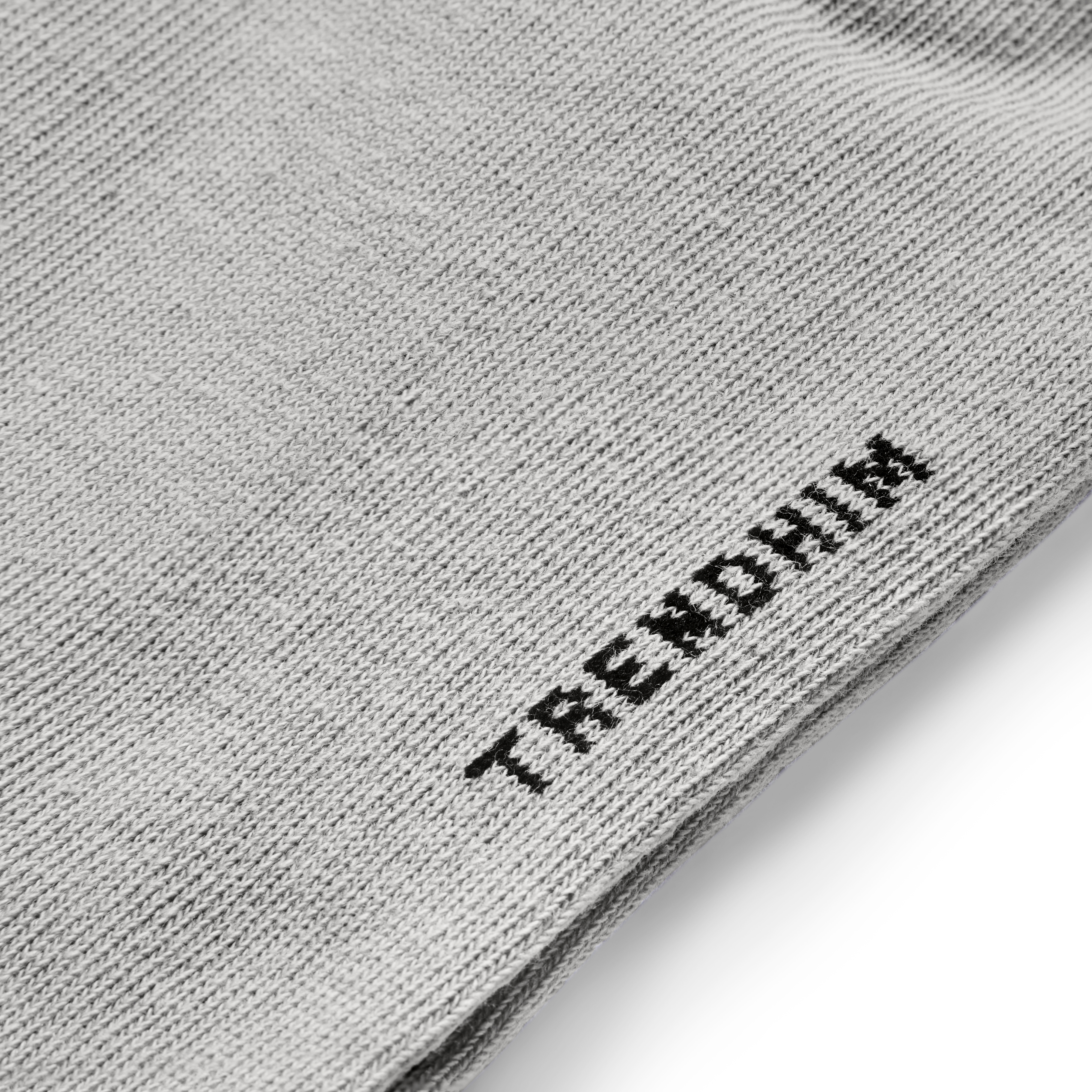 TrueFeel | 3-Pack Light Gray Cotton Ankle Socks - 3