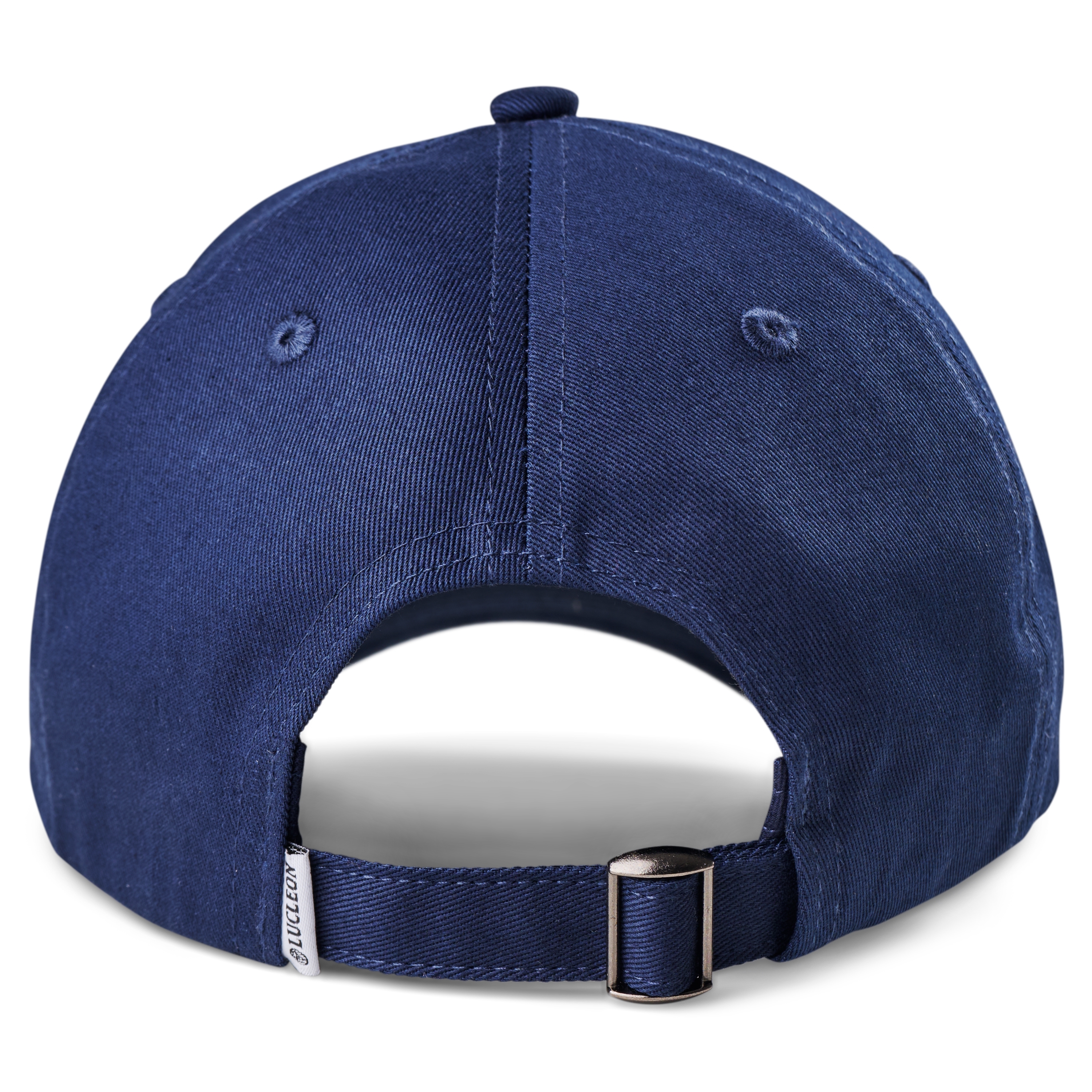 Marineblau weiche Kappe aus Bio-Baumwolle - 4