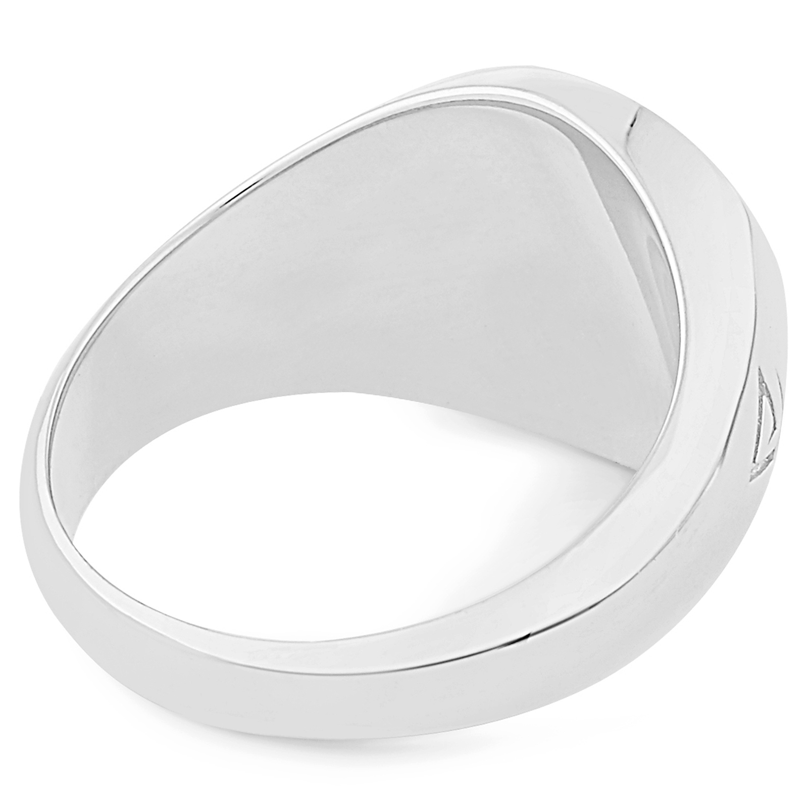 Bague en argent massif "L'homme de Vitruve"  - 3