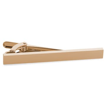 Polished Rose Gold-Tone 2 1/8" (5.5 cm) Tie Clip Polished Rose Gold-Tone 2 1/8" (5.5 cm) Tie Clip