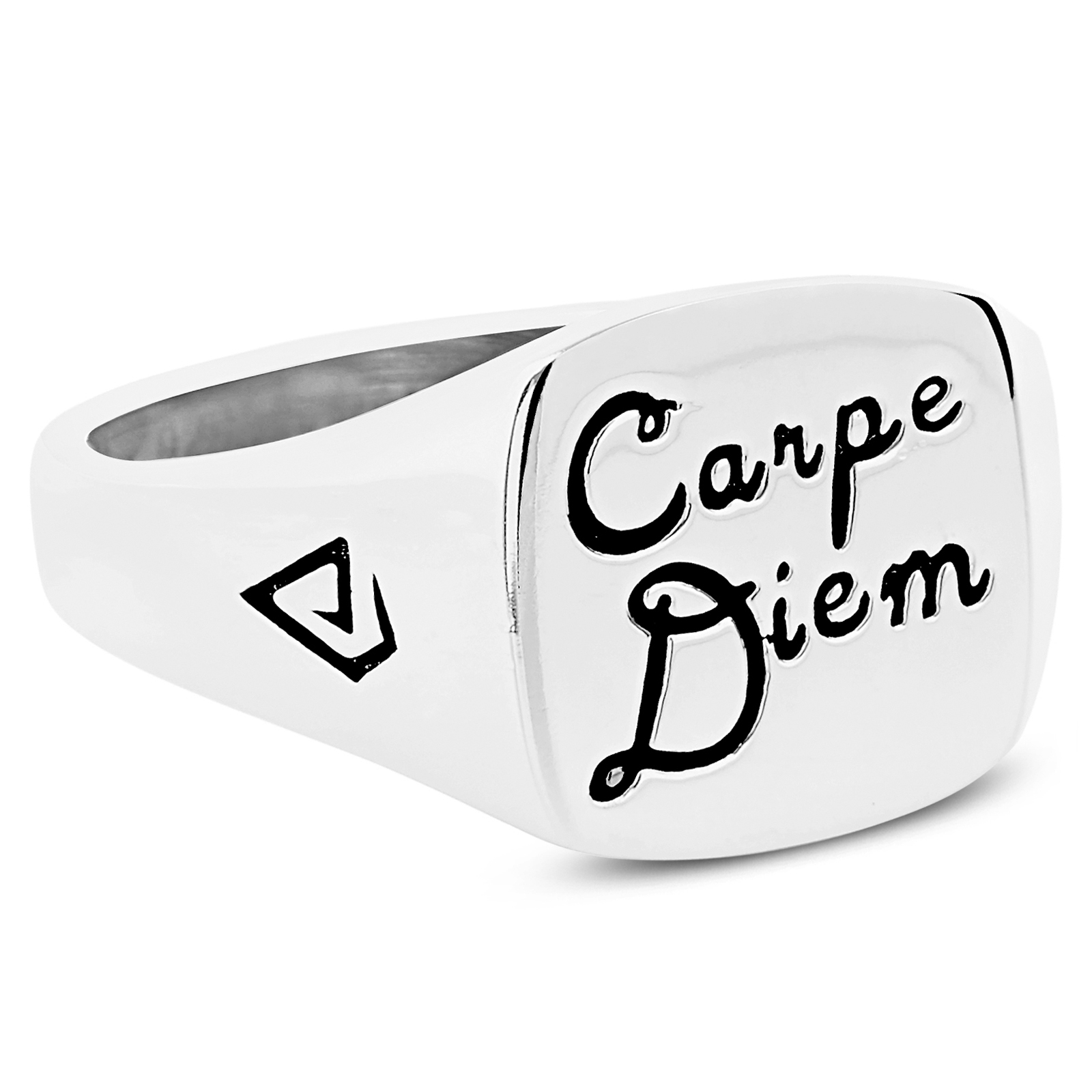 Srebrny pierścień Carpe Diem 925 - 1