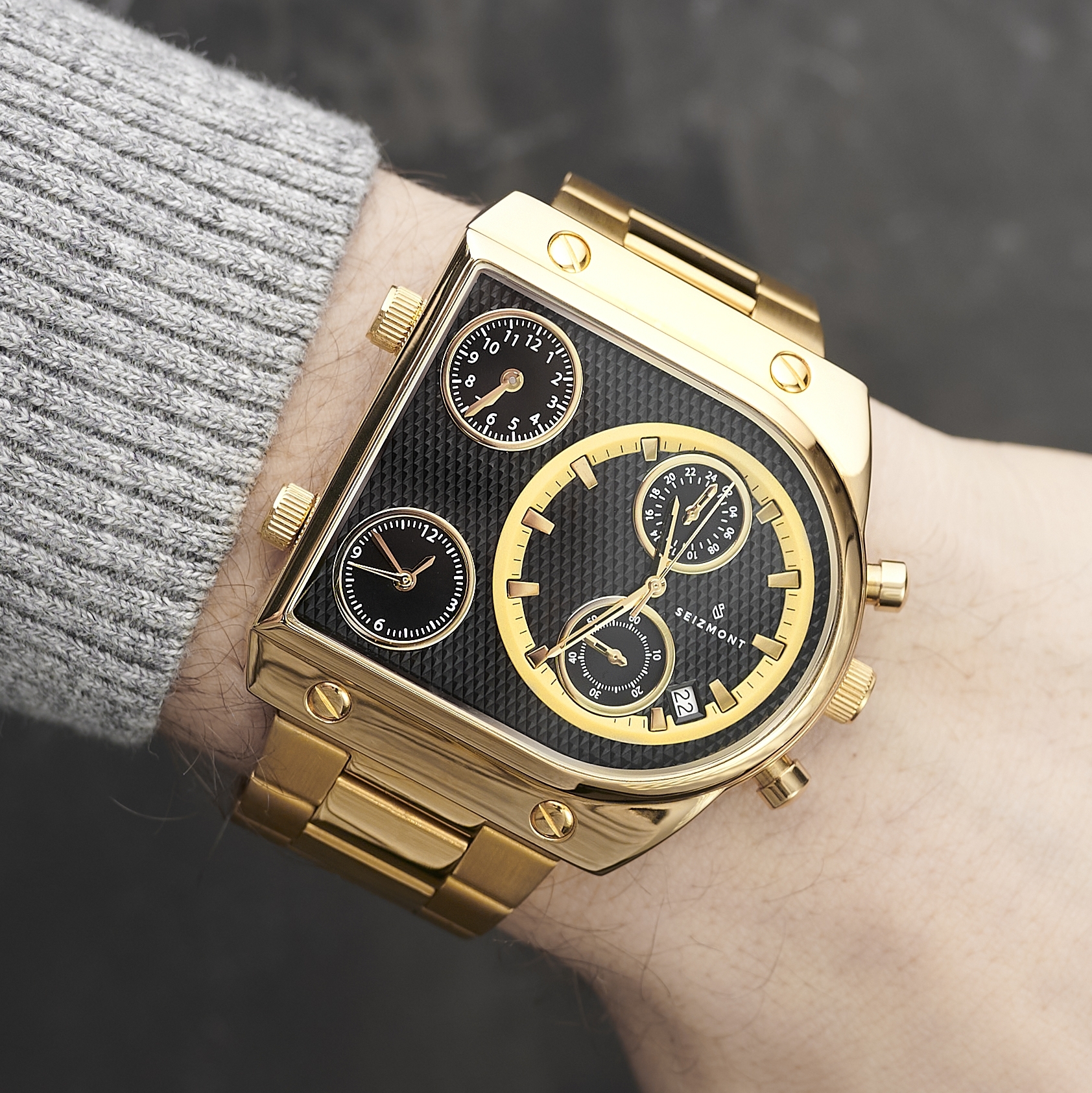 Gold-Tone Provectus Watch - 4