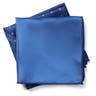 Pañuelo de bolsillo con estampado floral en azul y blanco