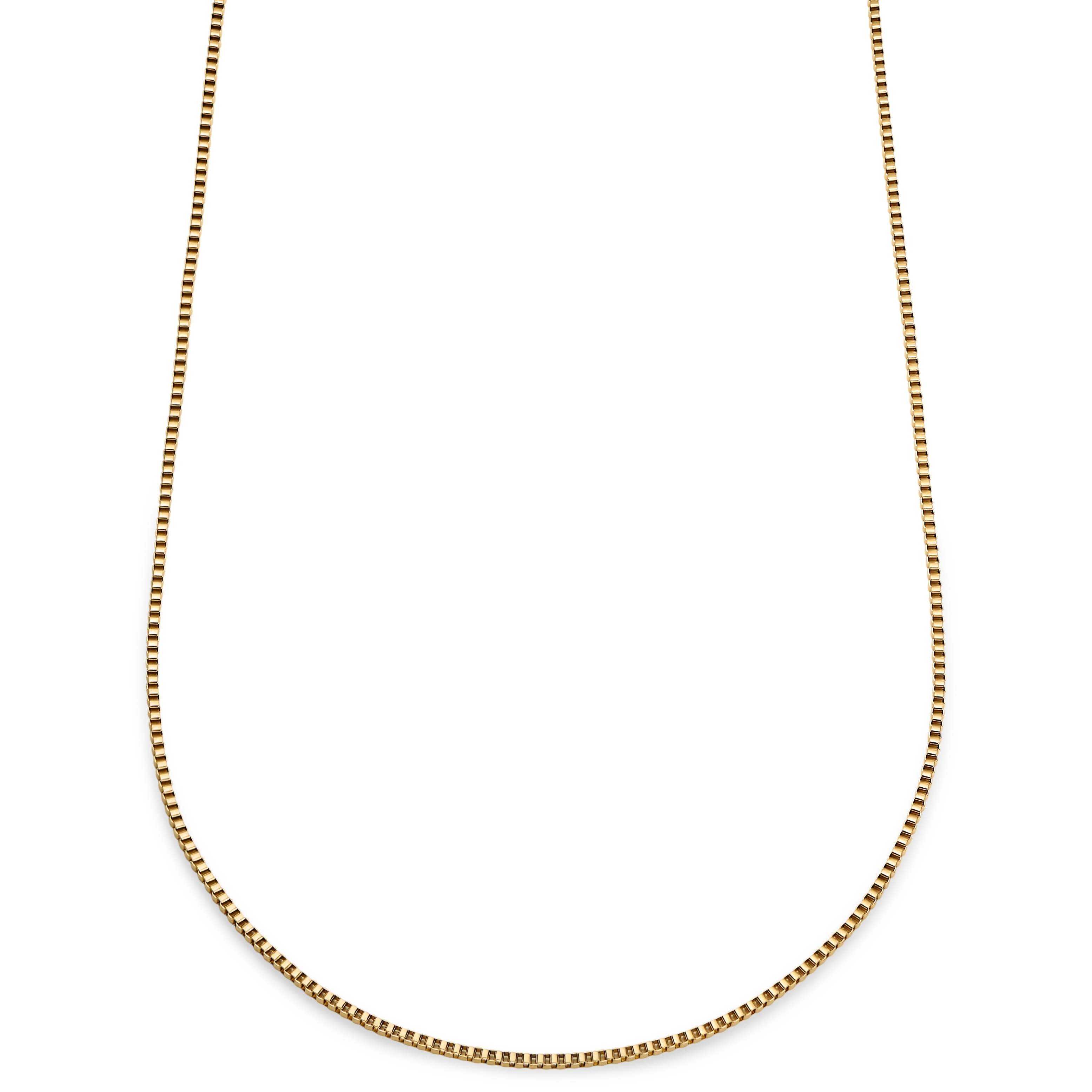 Gold box clearance link chain necklace