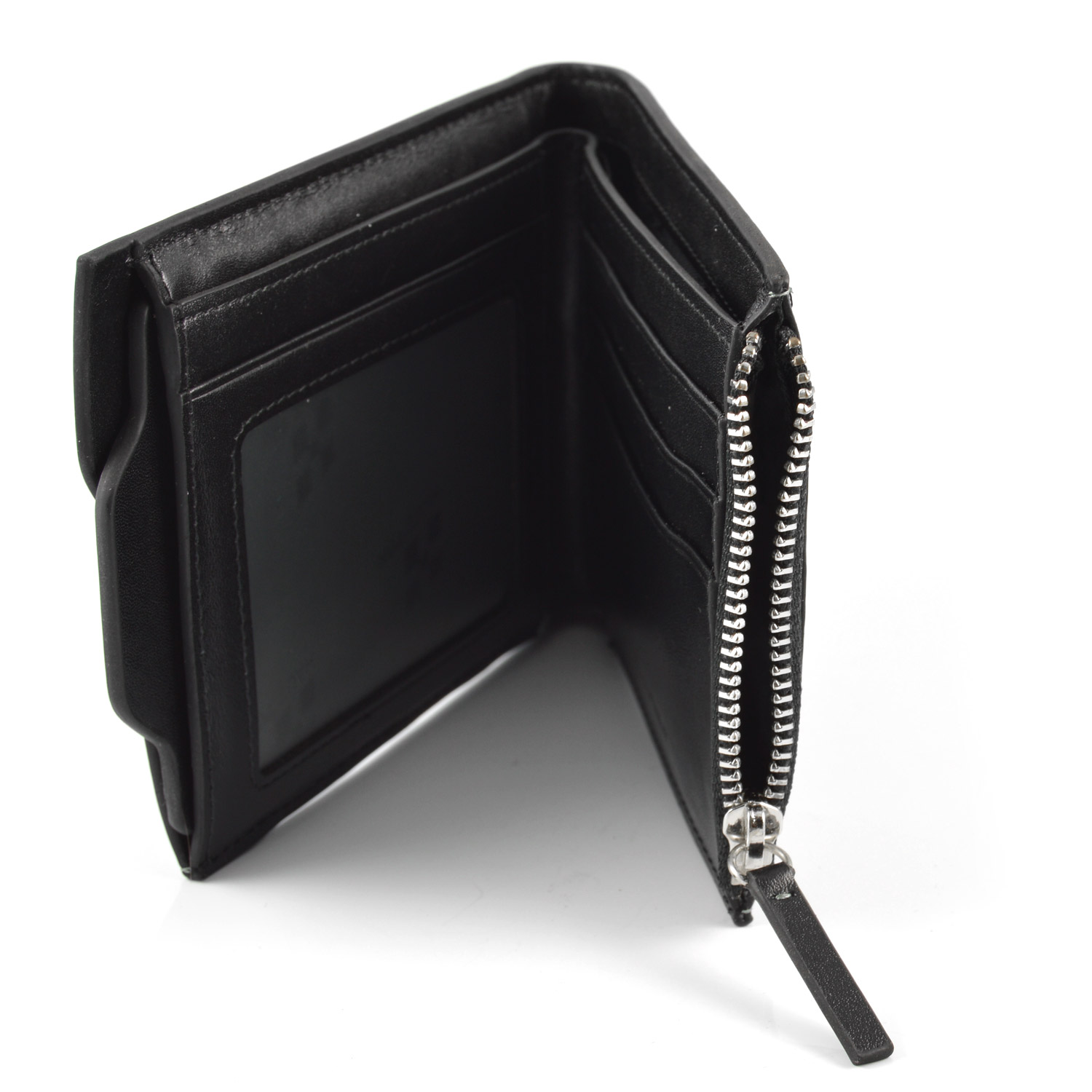 Μαύρο Δερμάτινο Πορτοφόλι Xila - 4