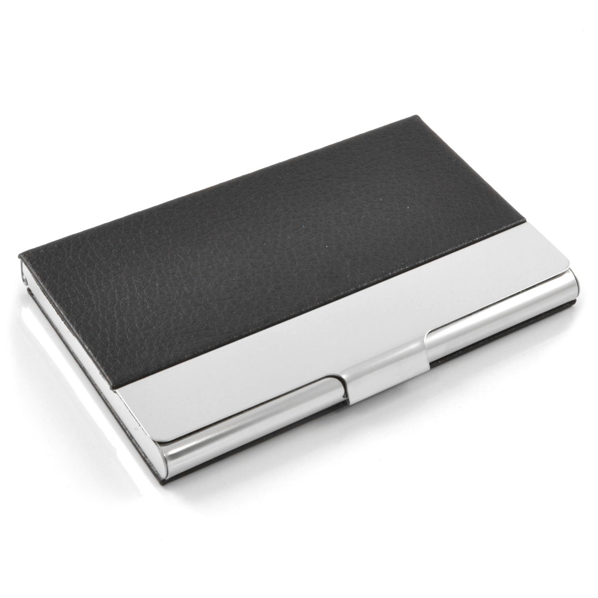 Stylish Black Leather Credit Card Holder - 2