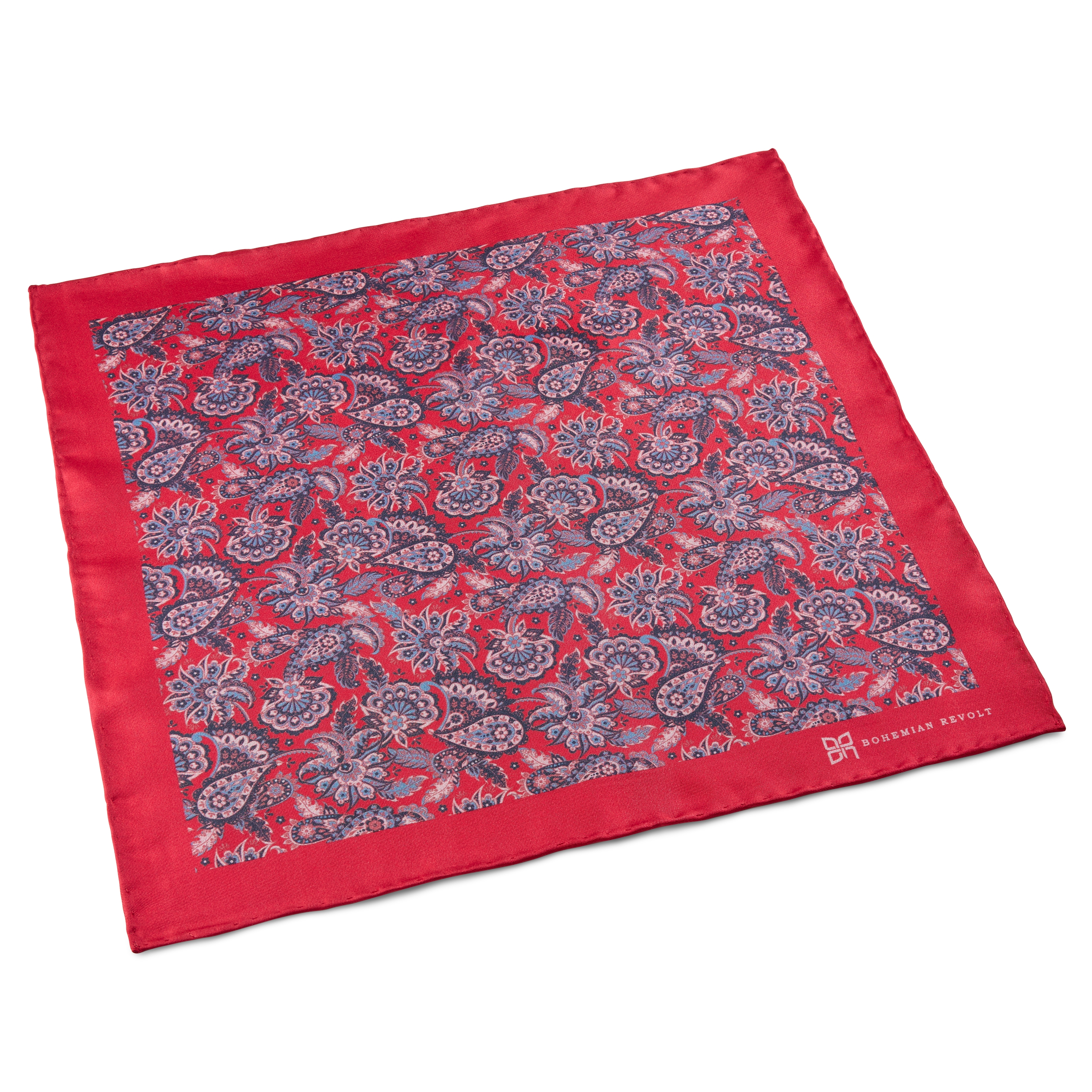 Pochette de costume Boho en soie Blayney  - 2