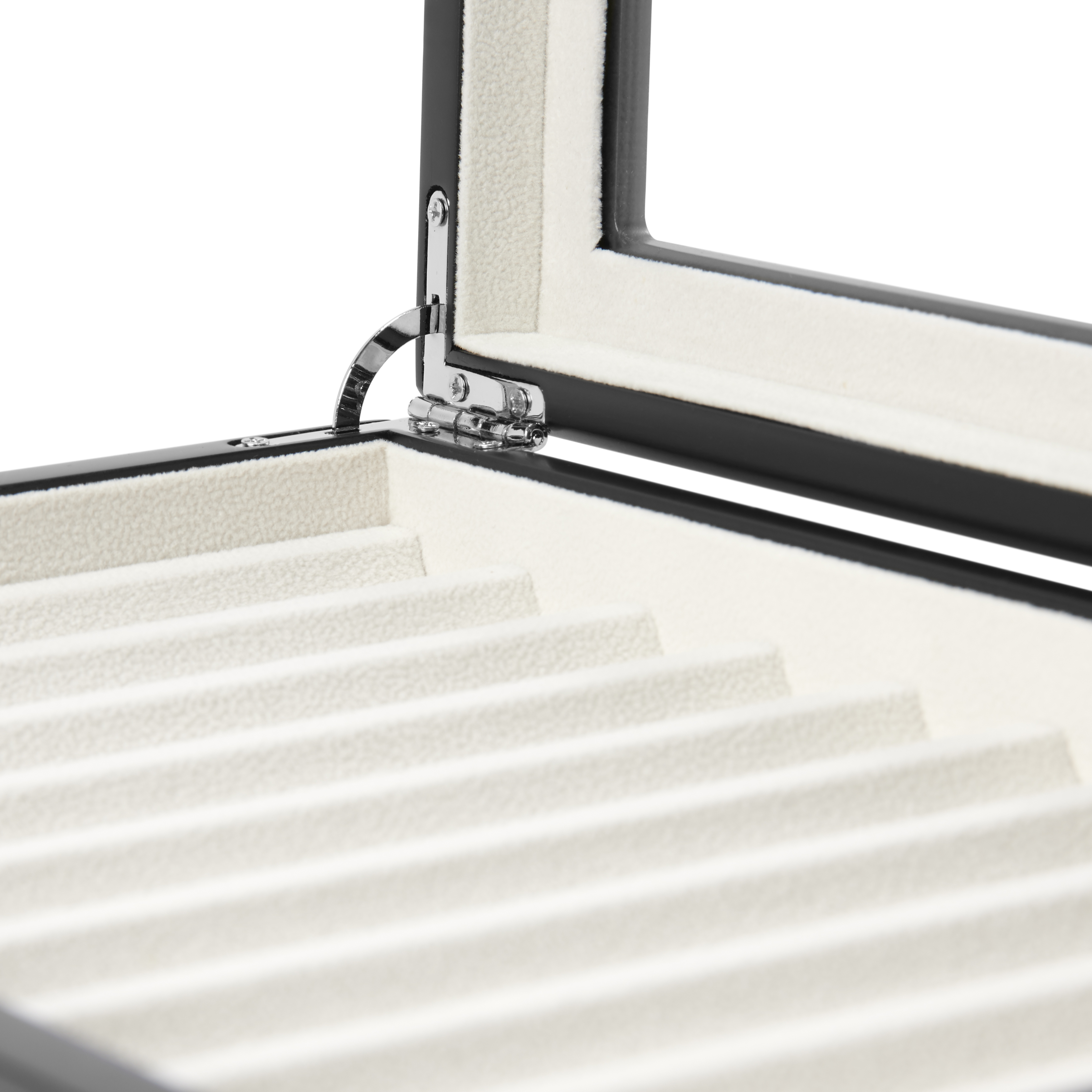 Black & Silver-Tone Pen Organiser Case – 10 Pens  - 4