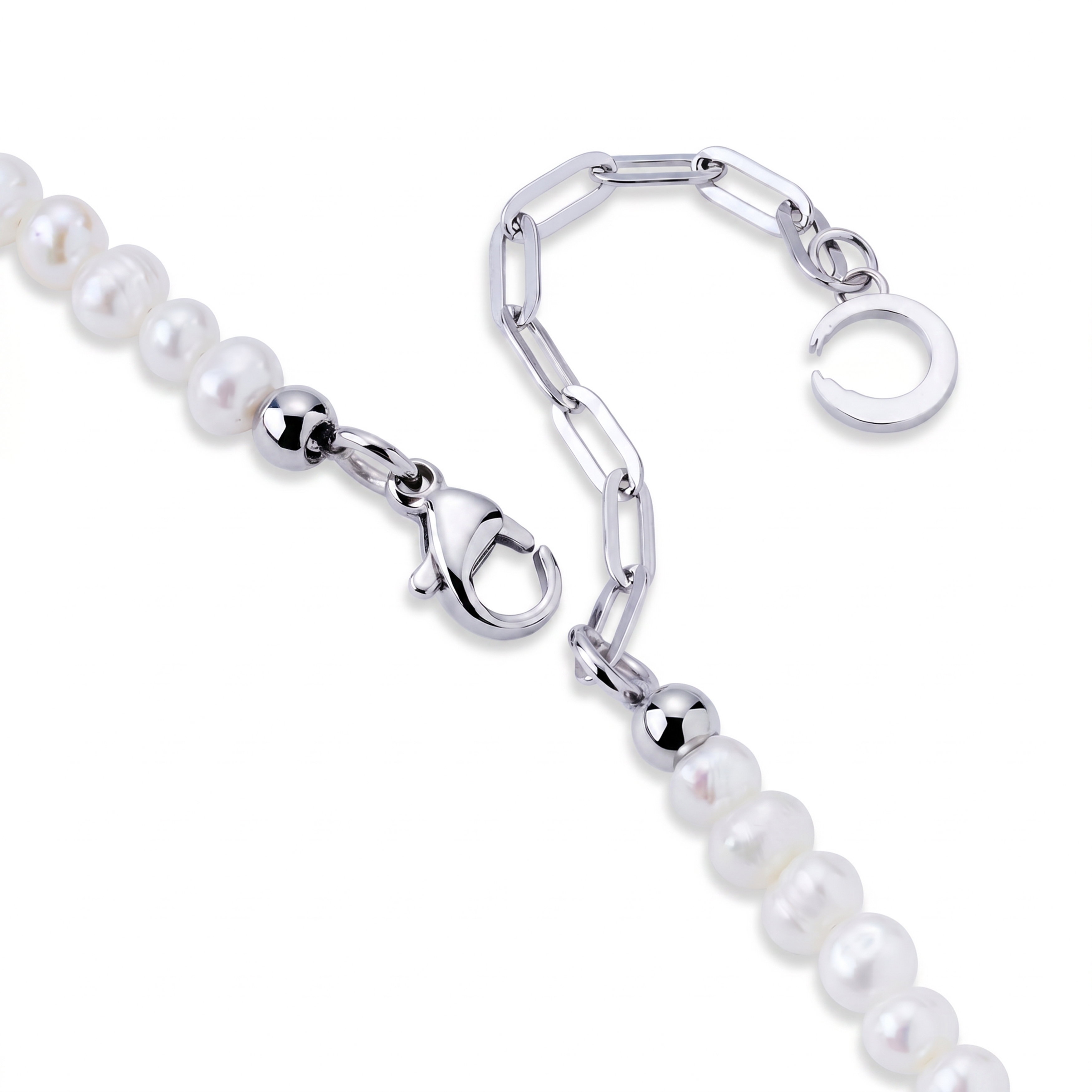 Pearlmania | Freshwater Pearl Soft Tide Necklace - 3