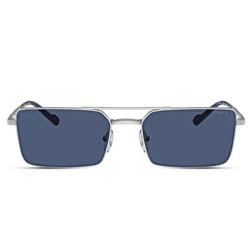 Rectangular Metal & Blue Sunglasses | Vogue 0VO4309S Rectangular Metal & Blue Sunglasses | Vogue 0VO4309S