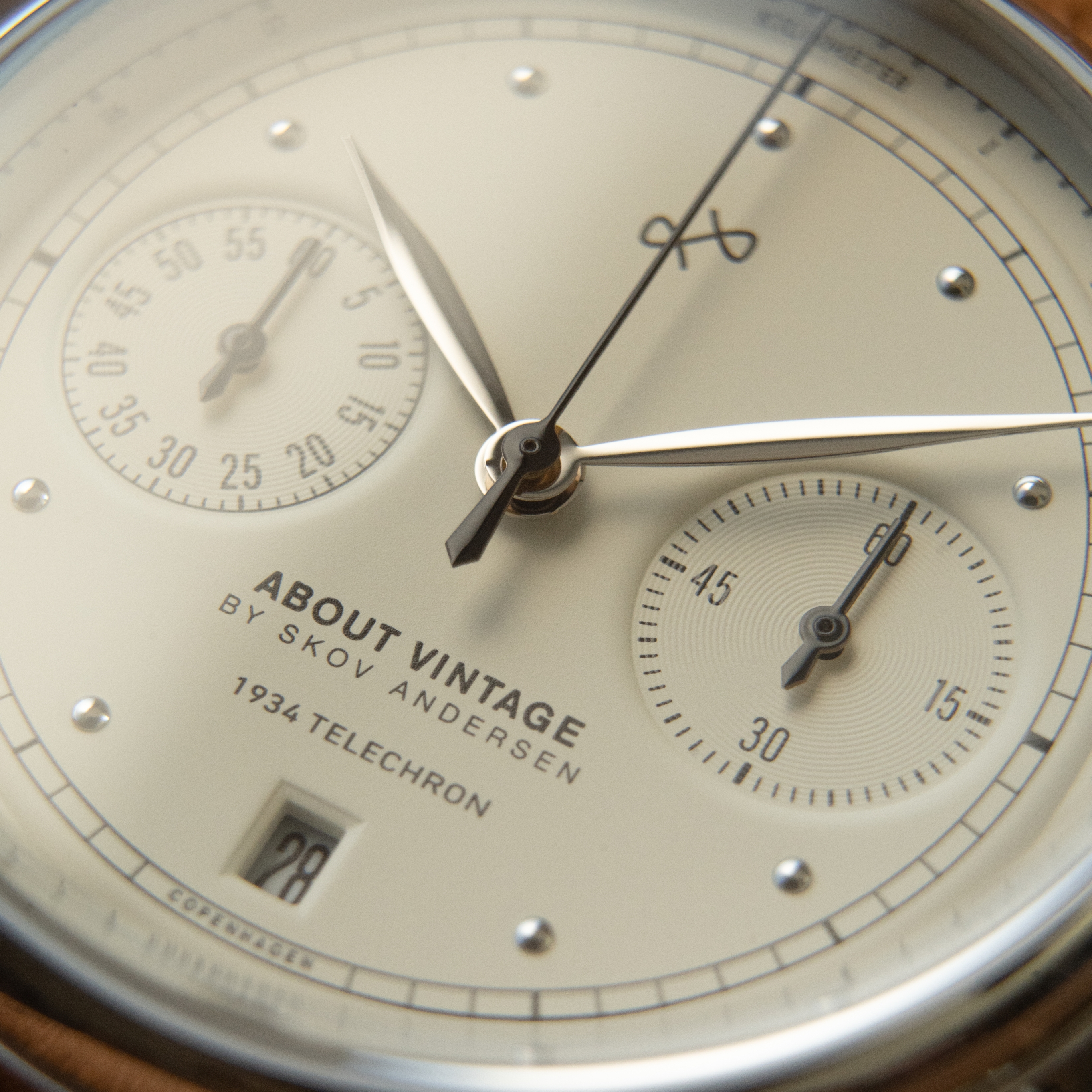 1934 Telechron | Kirurgisk stål og Off-White - 6