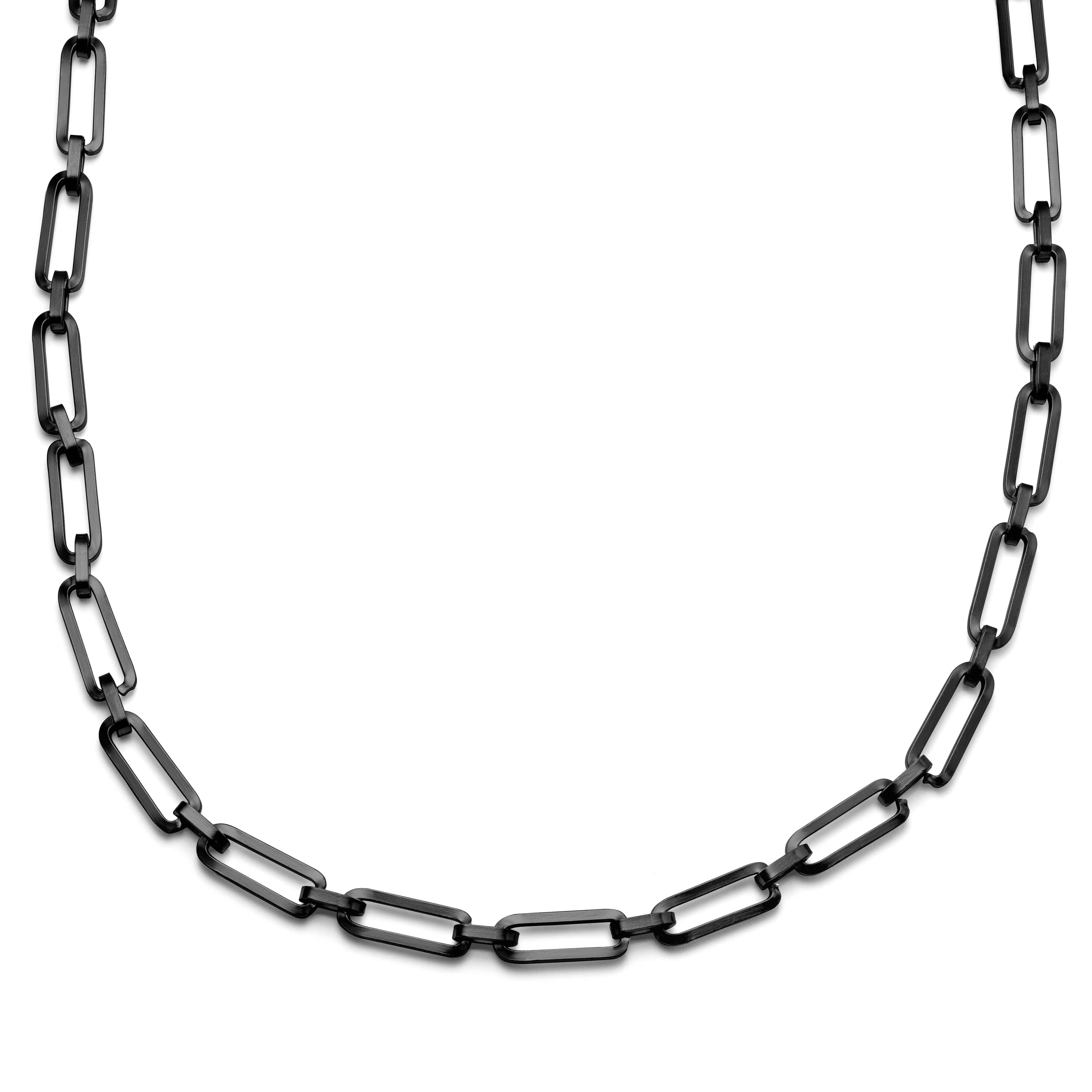 Connor Amager Gunmetal Cable Chain Necklace