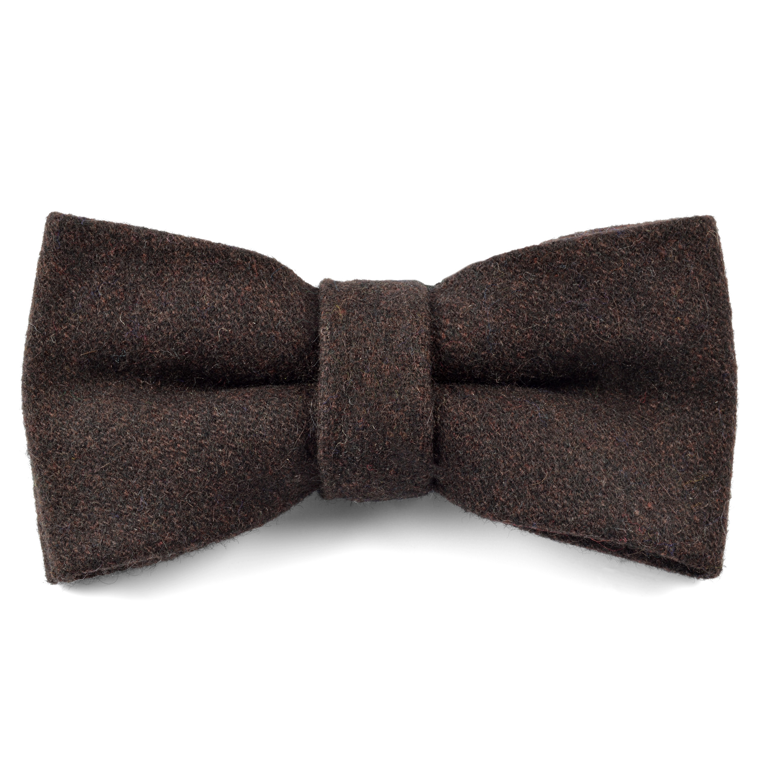 Handgefertigte Fliege in Braun - 1