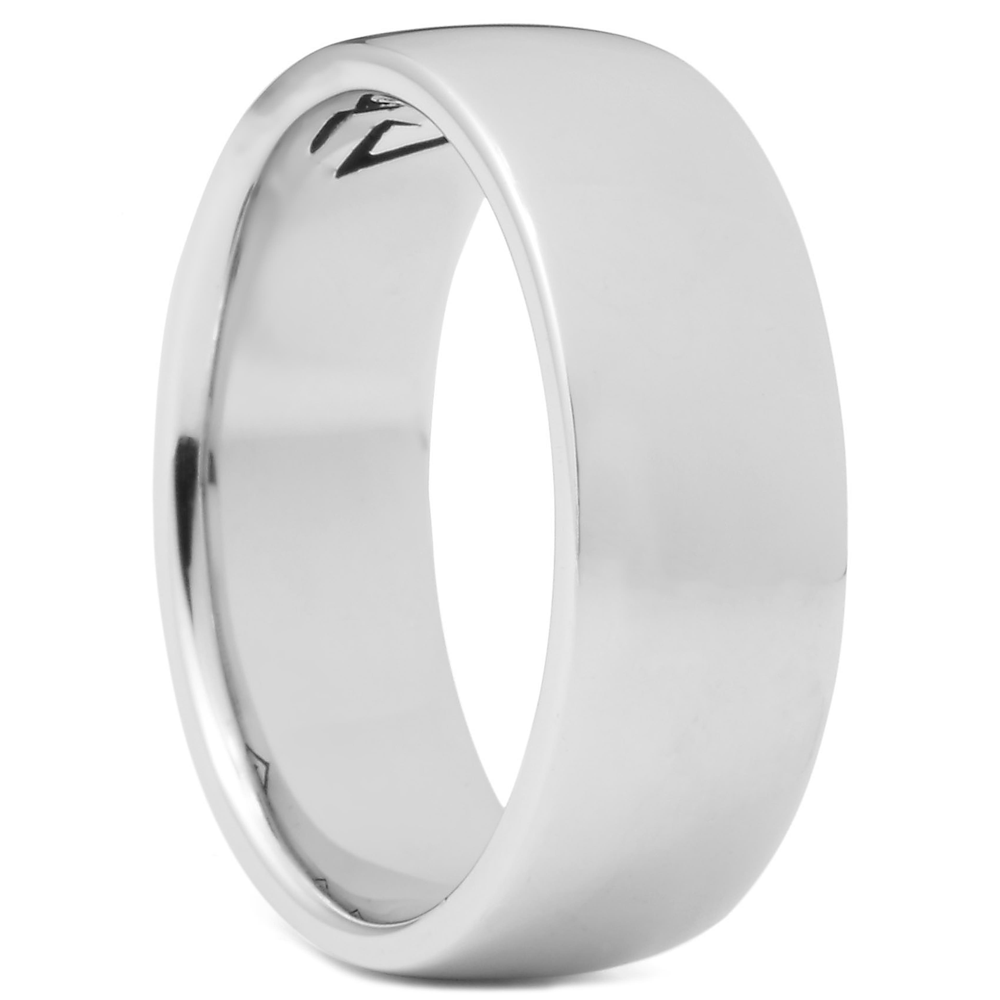 8 mm 925 Sterling Silver Classic Ring