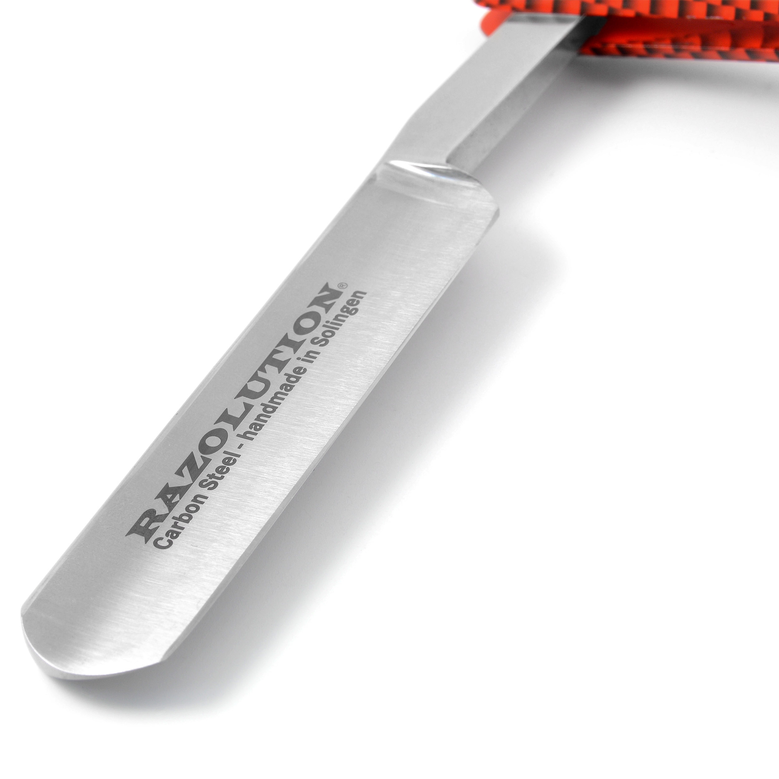 NASCAR Racing sarkans 5/8" oglekļa tērauda taisns skuveklis - 4