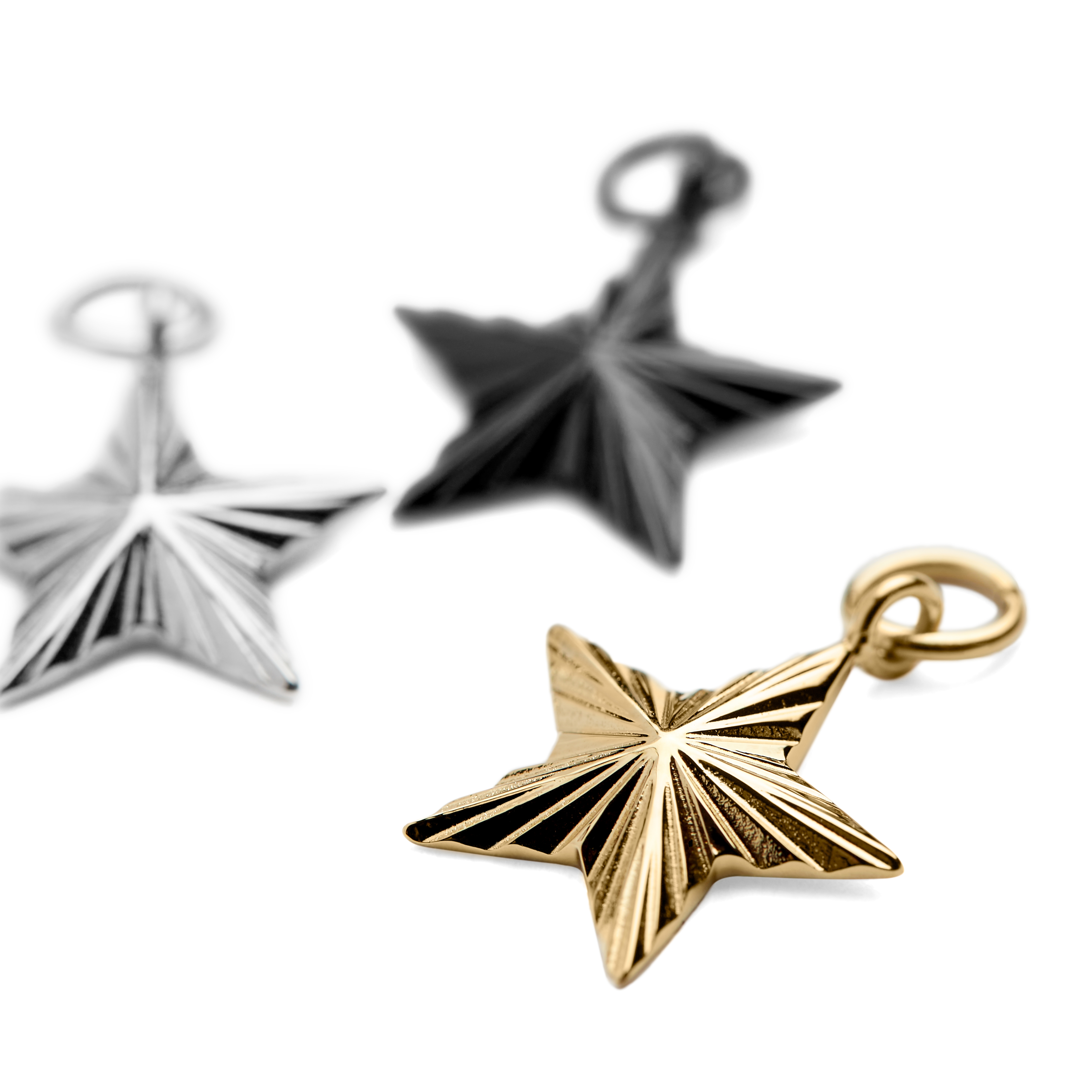 Hoop Earring 3-Pack with 27 Charms  - 6