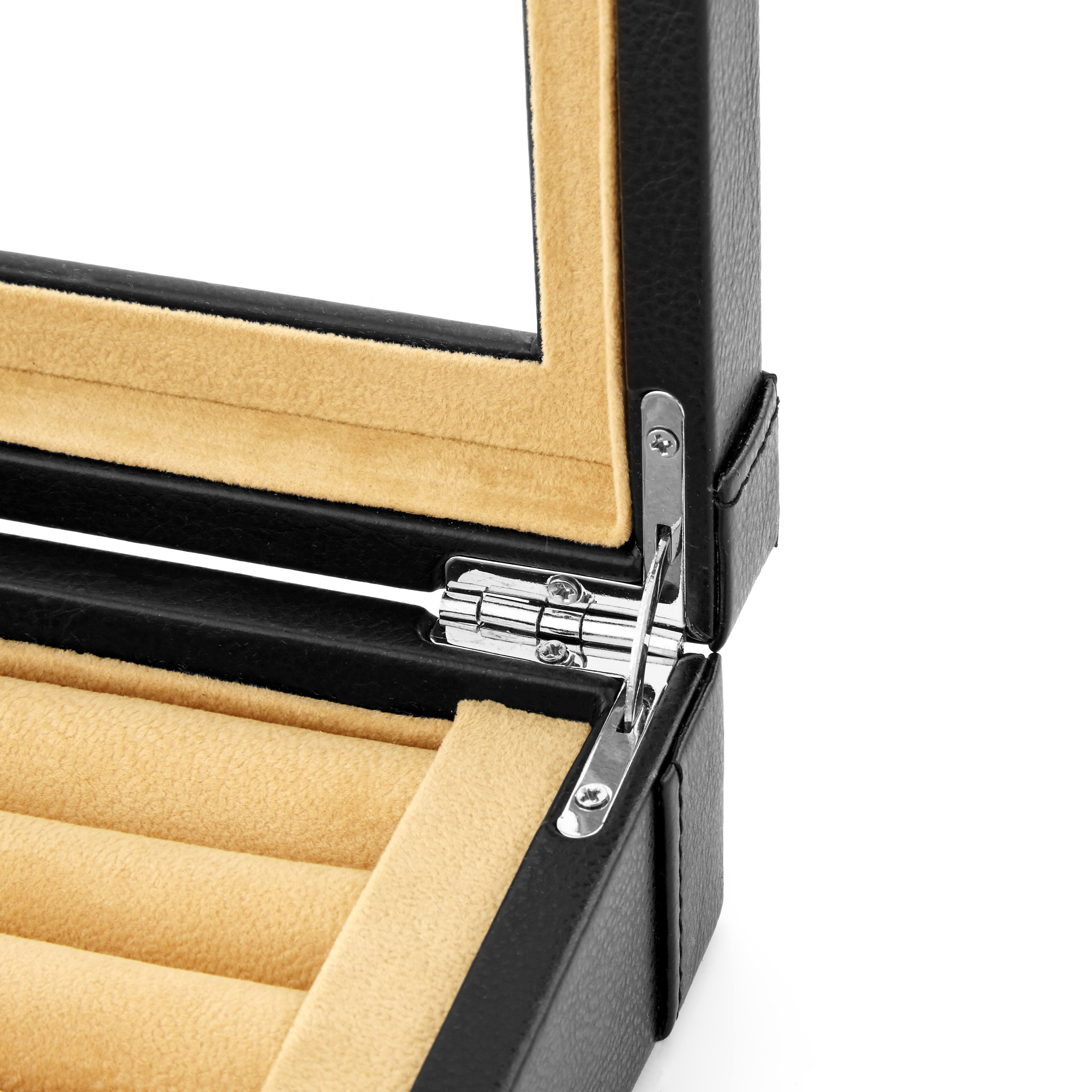 Caja para gemelos moderna y negra  - 4