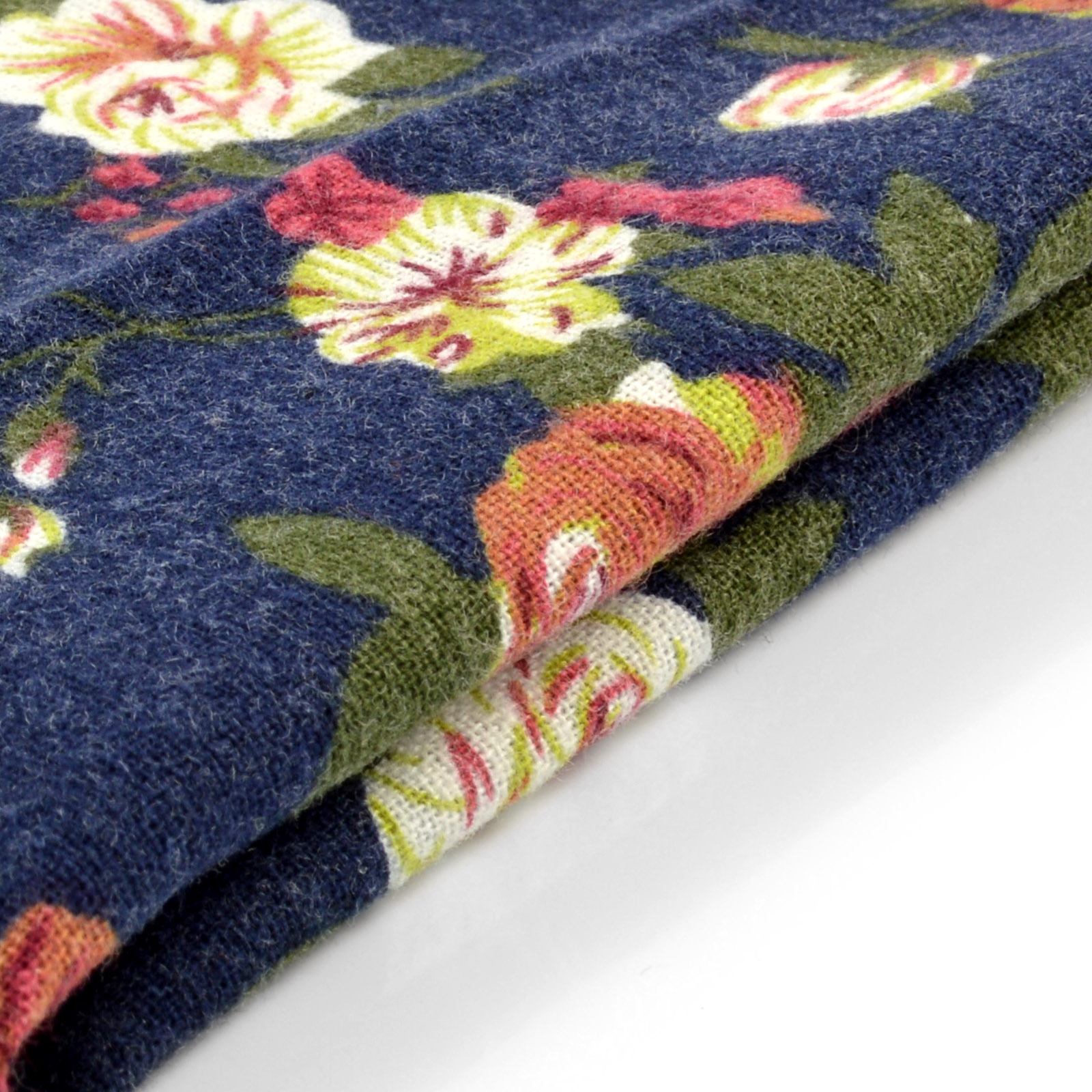 Blåblommig Näsduk - 2