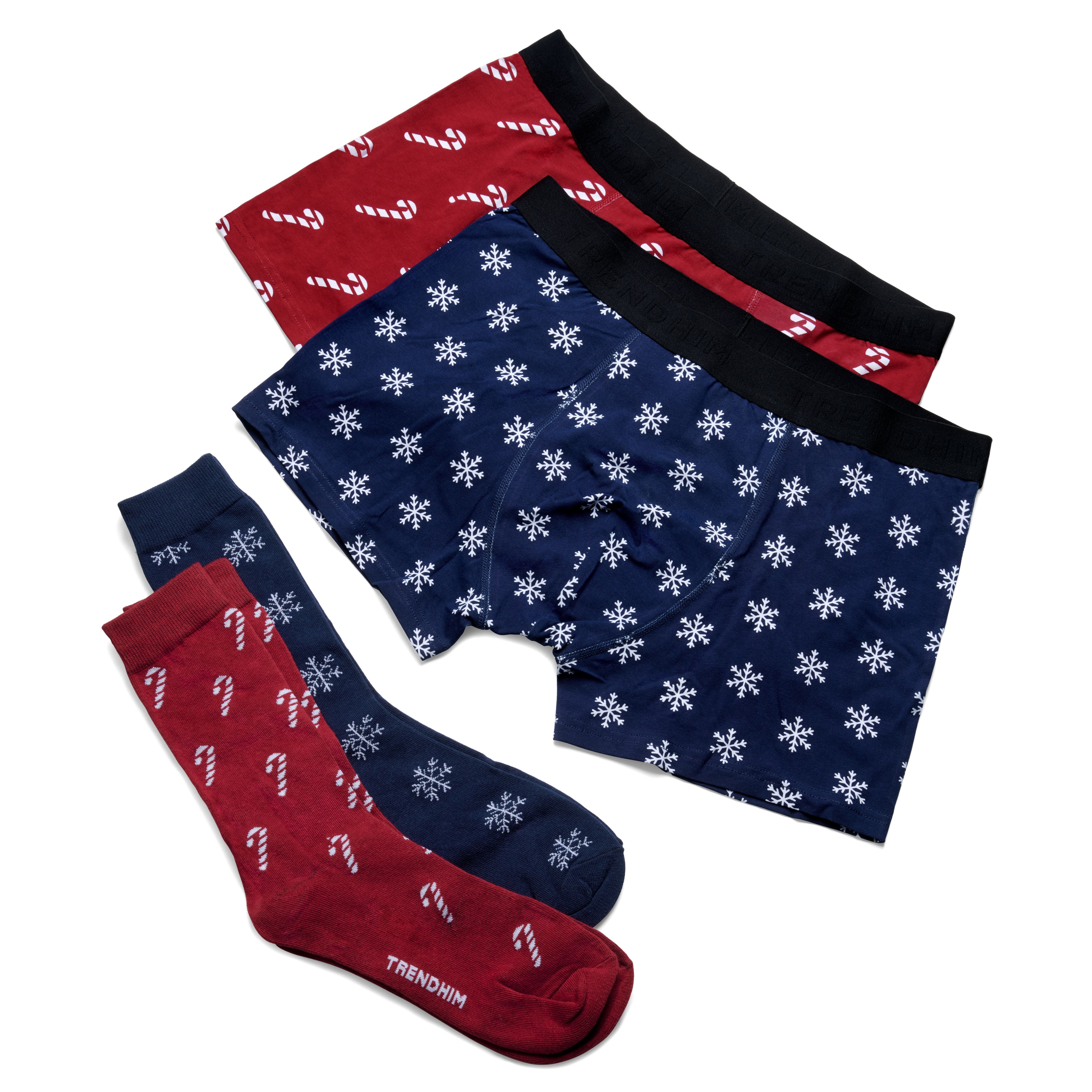 Set regalo di Natale - Boxer e calzini