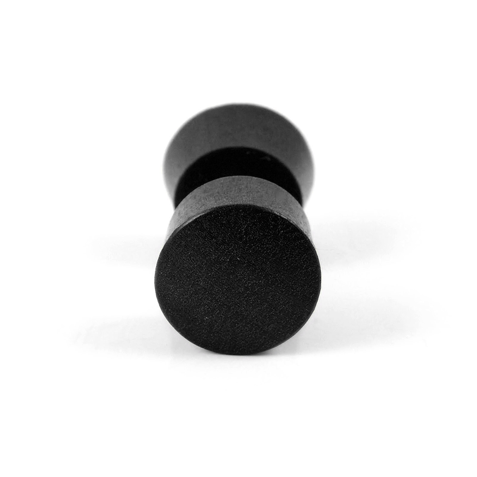 Clou d'oreille noir en bois d'ébène Black Areng - 3