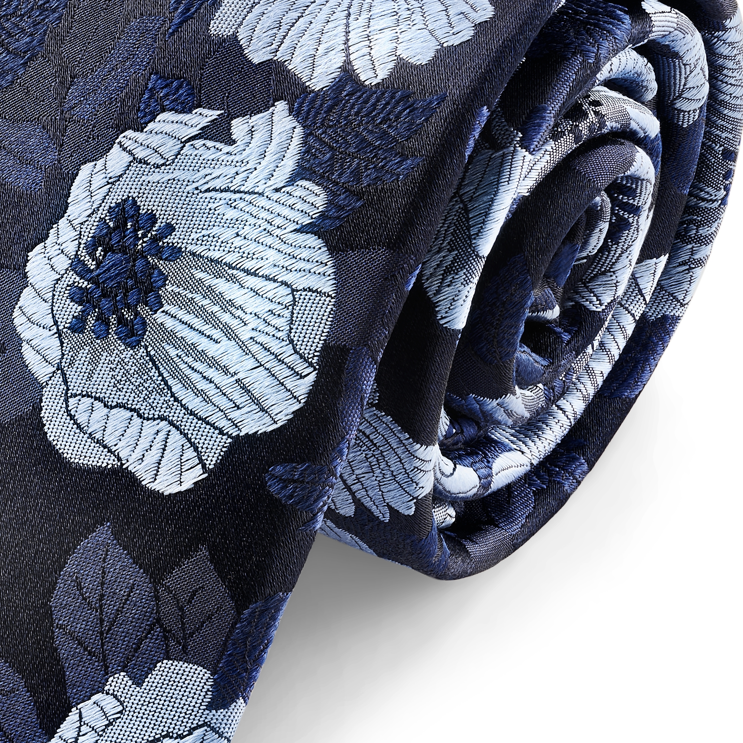 Dianthus | 8 cm Blått Blomstret Silkeslips - 2