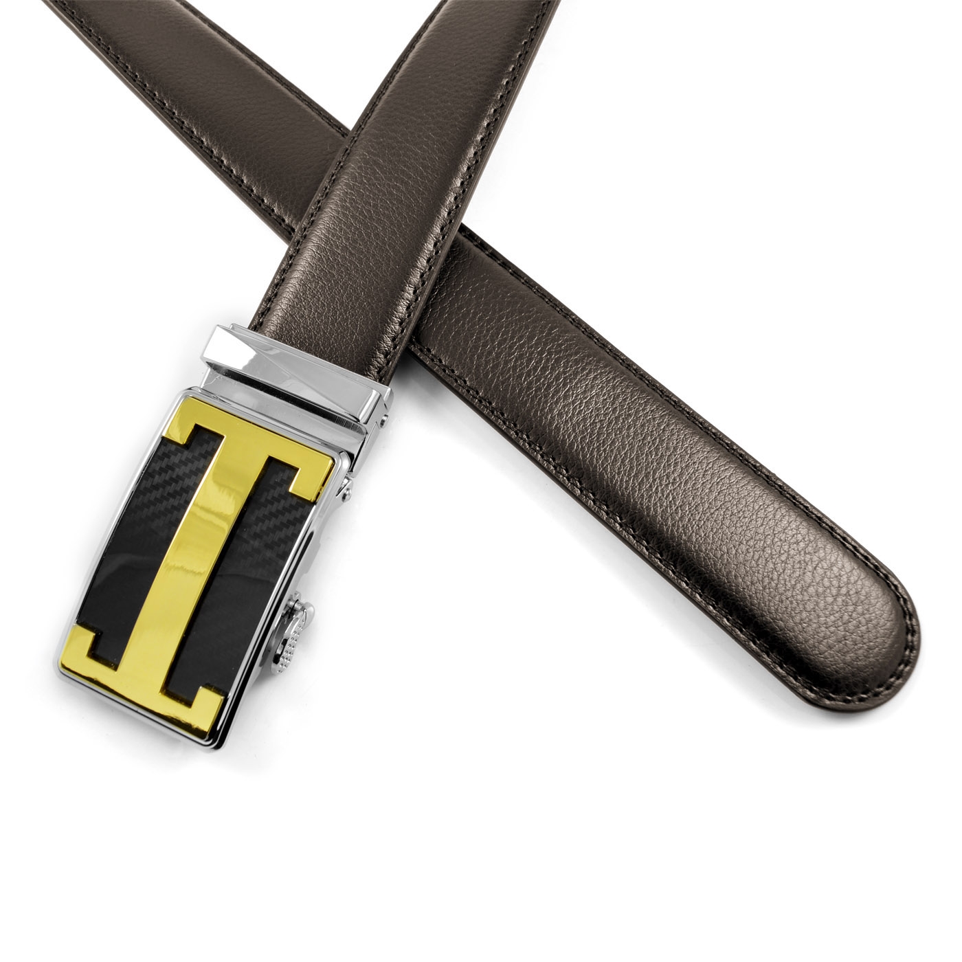 Brunt CB Detail Automatiskt Bälte - 2