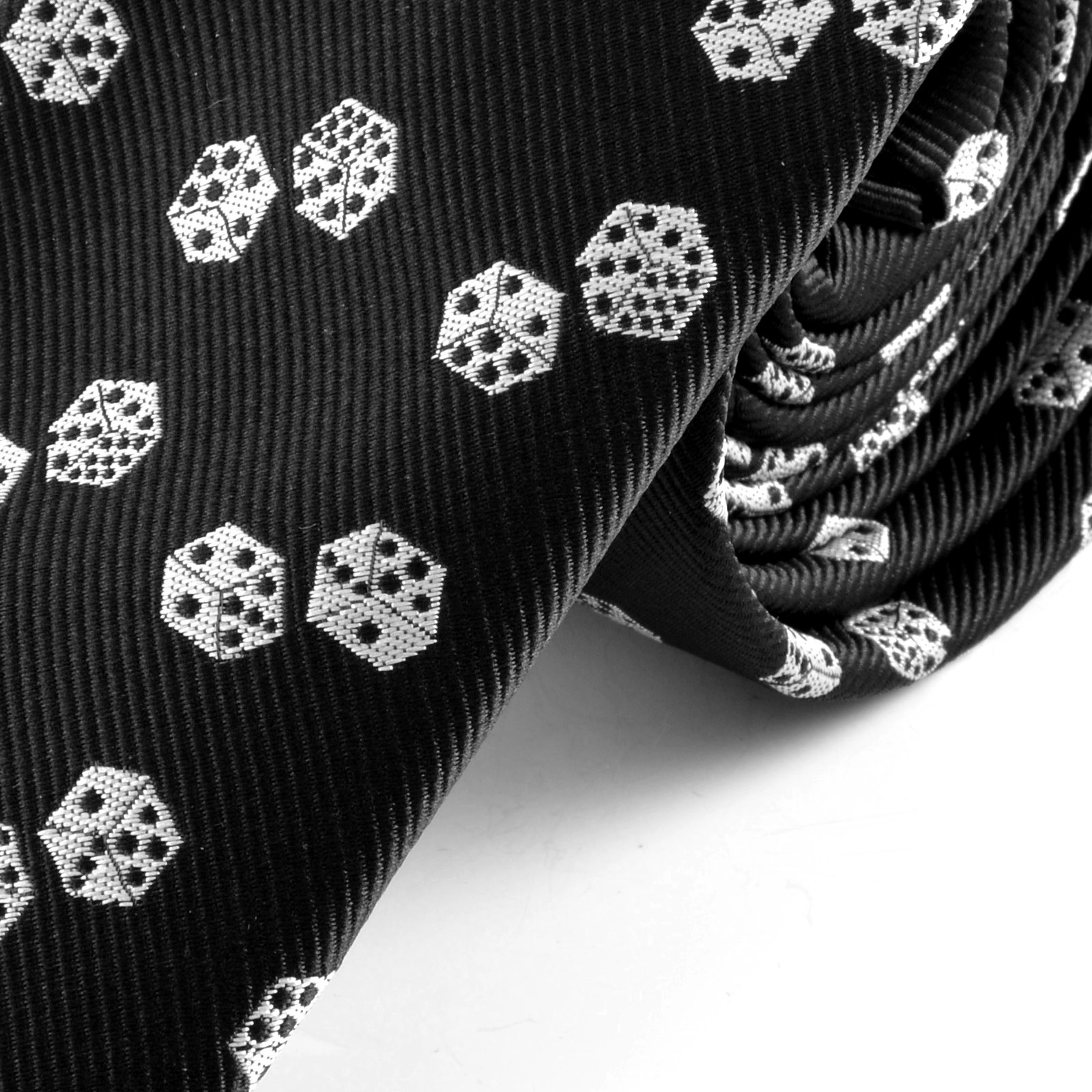 Black Dice Tie - 2