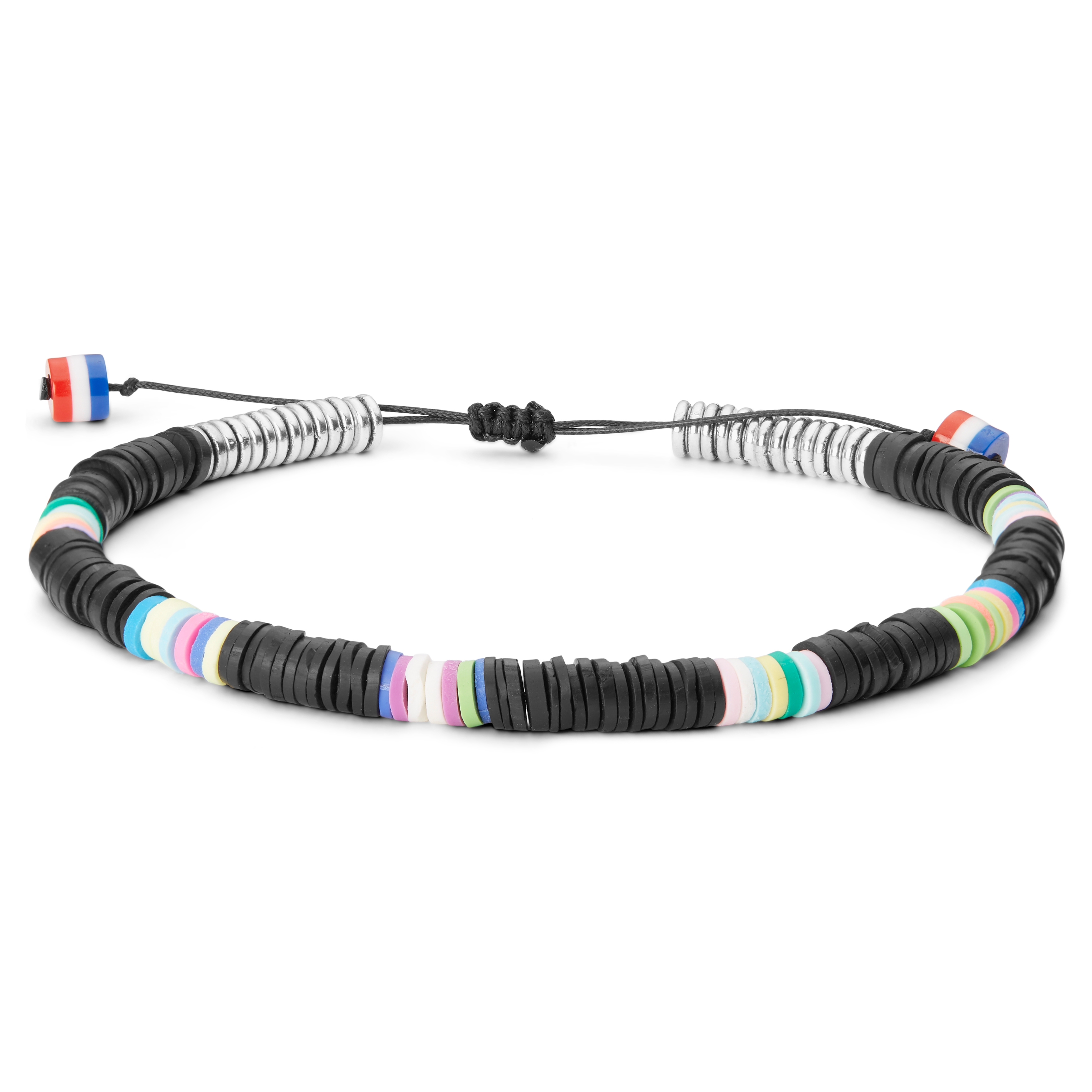 Pulsera negra Wyat  - 1
