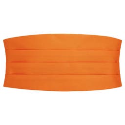 Basic Kummerbund In Schreiend Orange