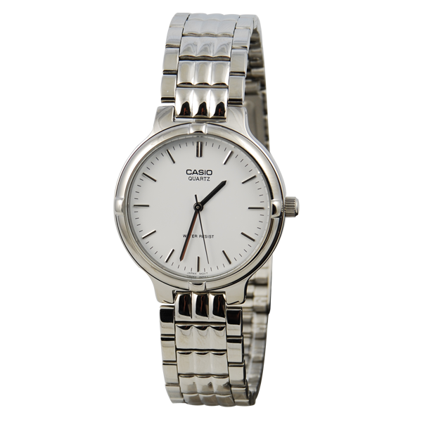 Klassisk Stål Casio Ur - 1
