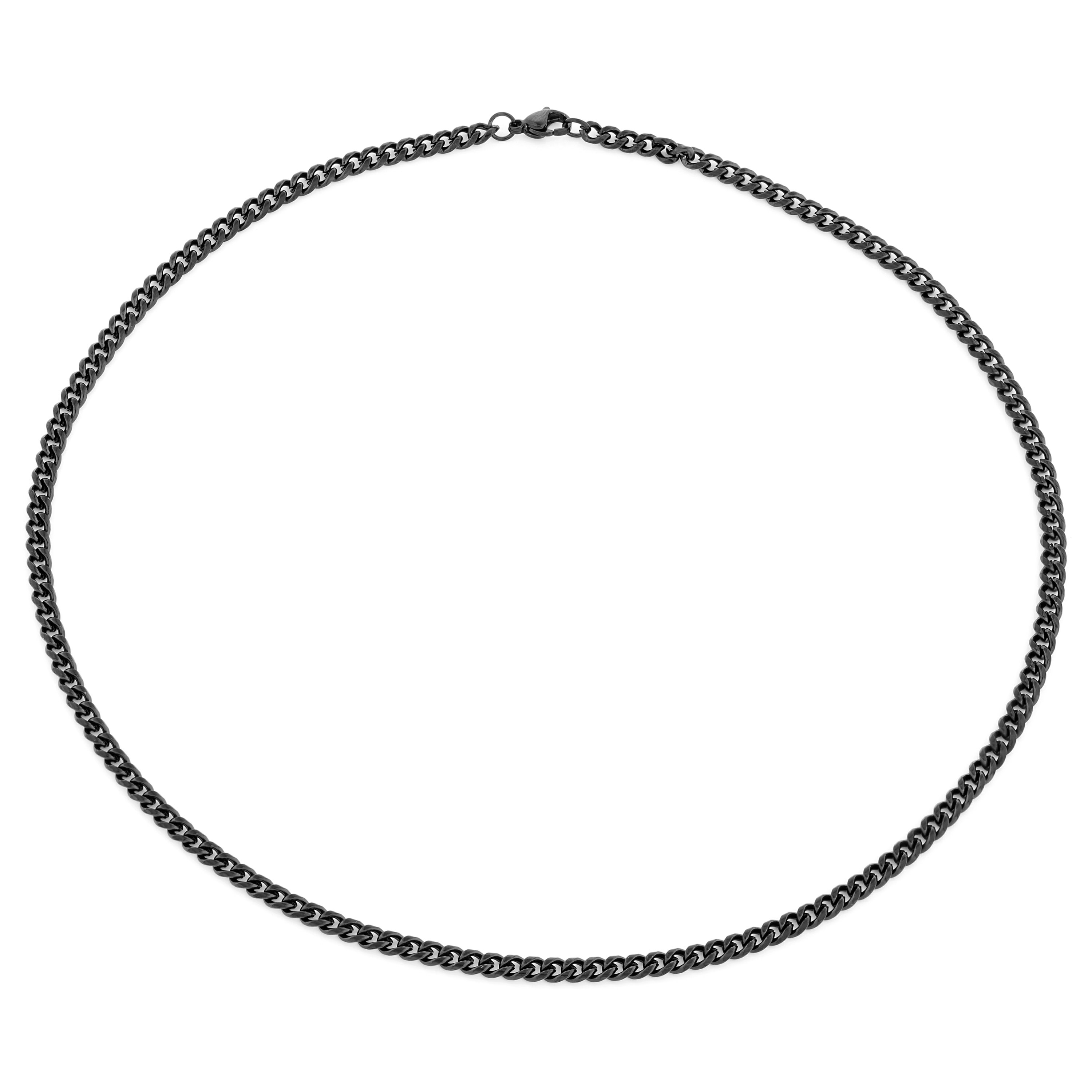 Черна верижка 4 мм - 2