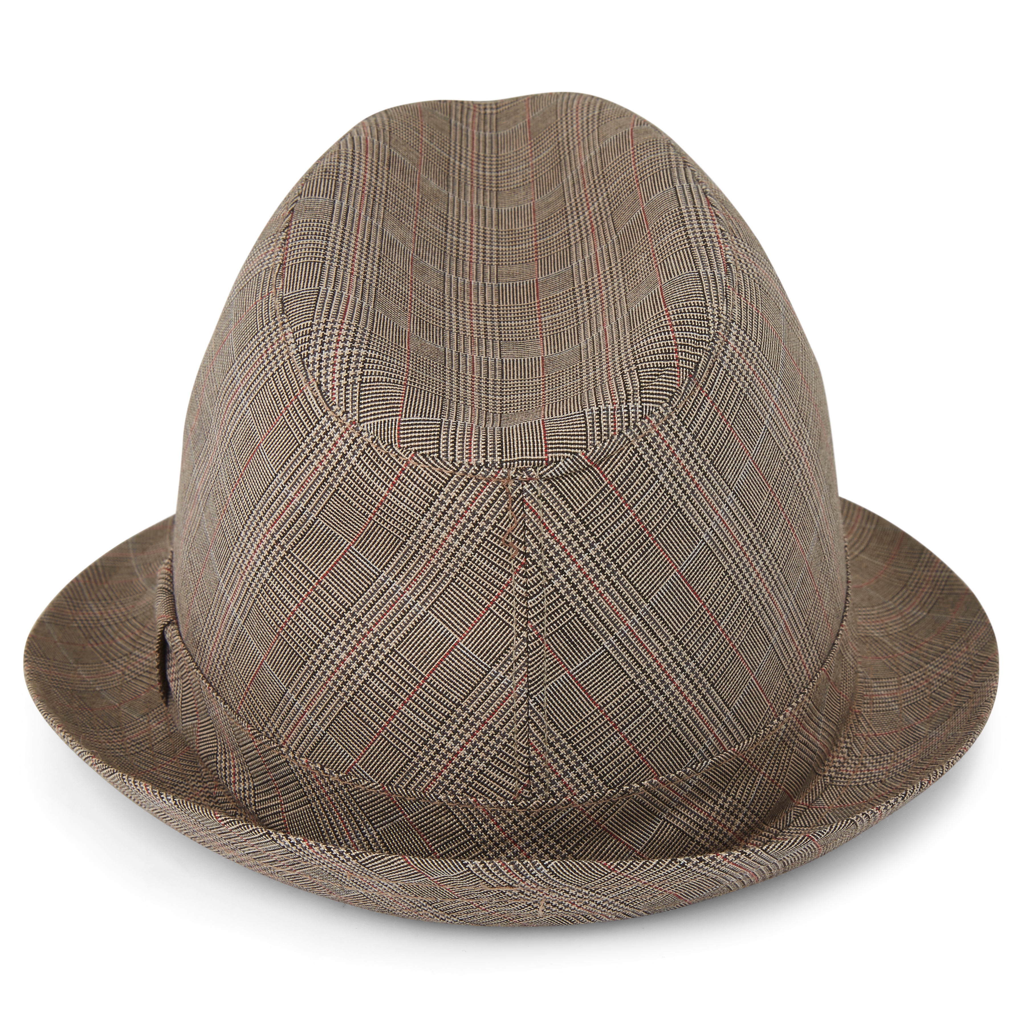 Chapeau Fedora Tirol Glen à motif écossais  - 4