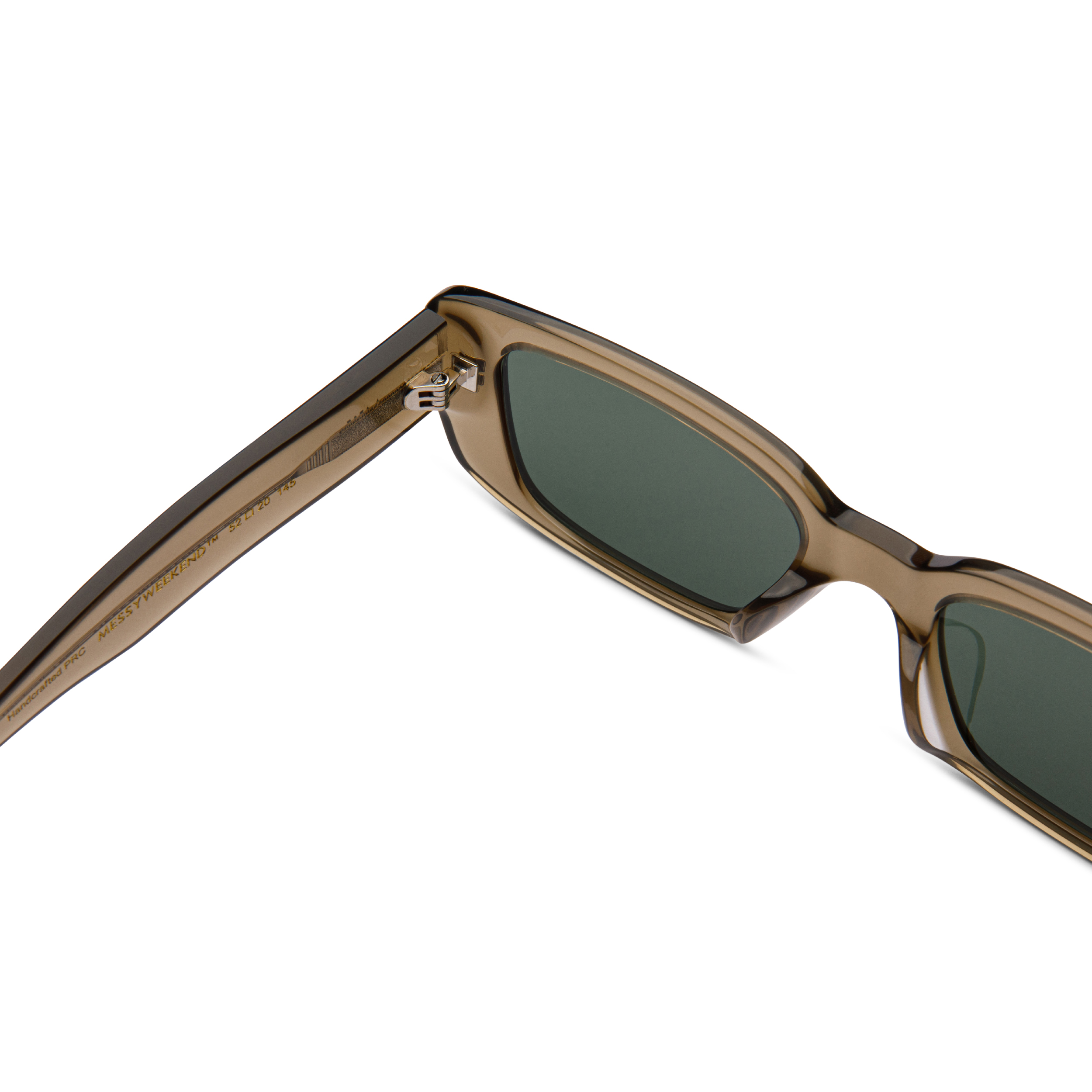 MessyWeekend | GRACE със светлокафява рамка и бутилковозелени стъкла - 5