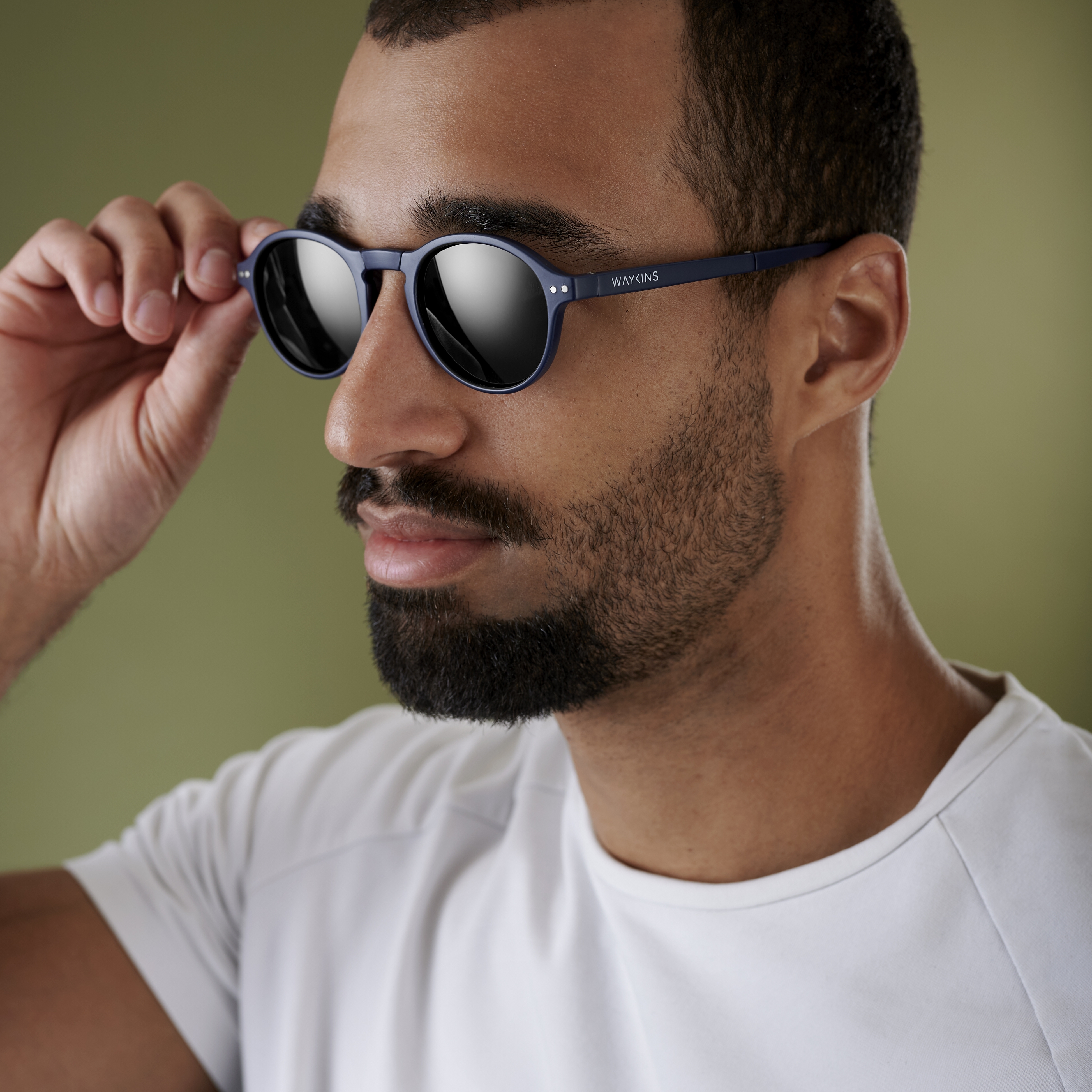 Ambit Blauwe Opvouwbare Zonnebril - 2