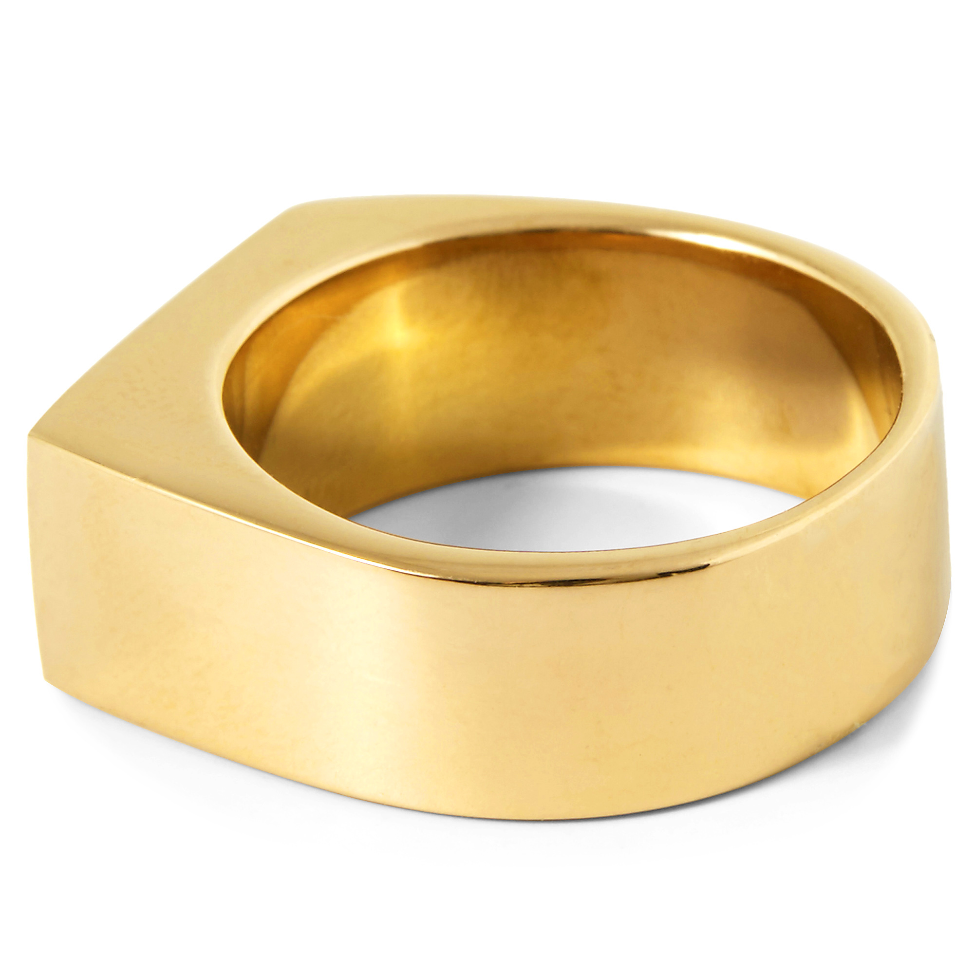 Goldfarbener Vincent Ring - 2