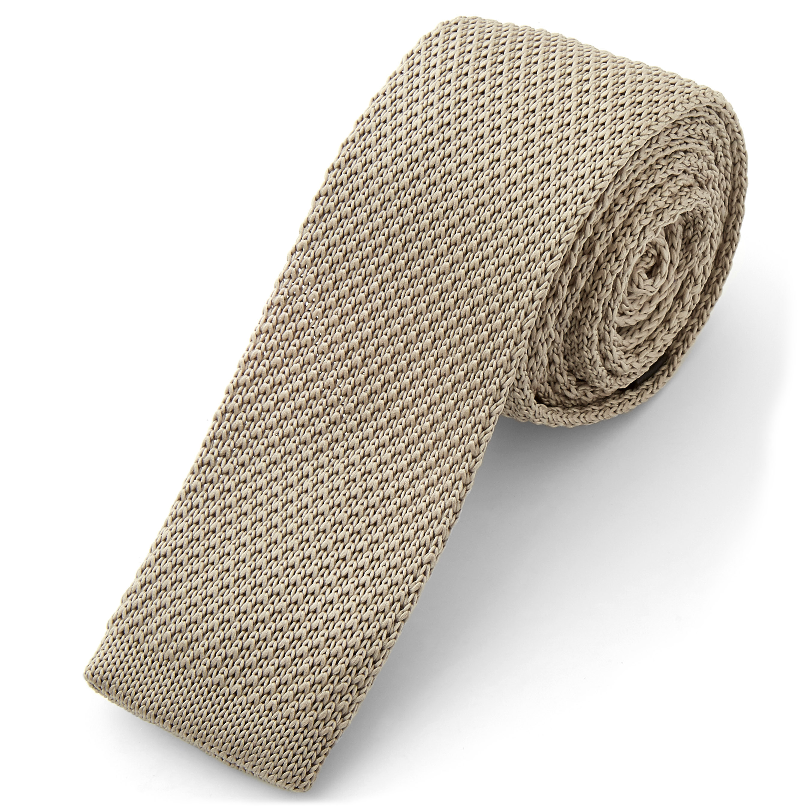 Mockafärgad Stickad Slips I lager! Tailor Toki