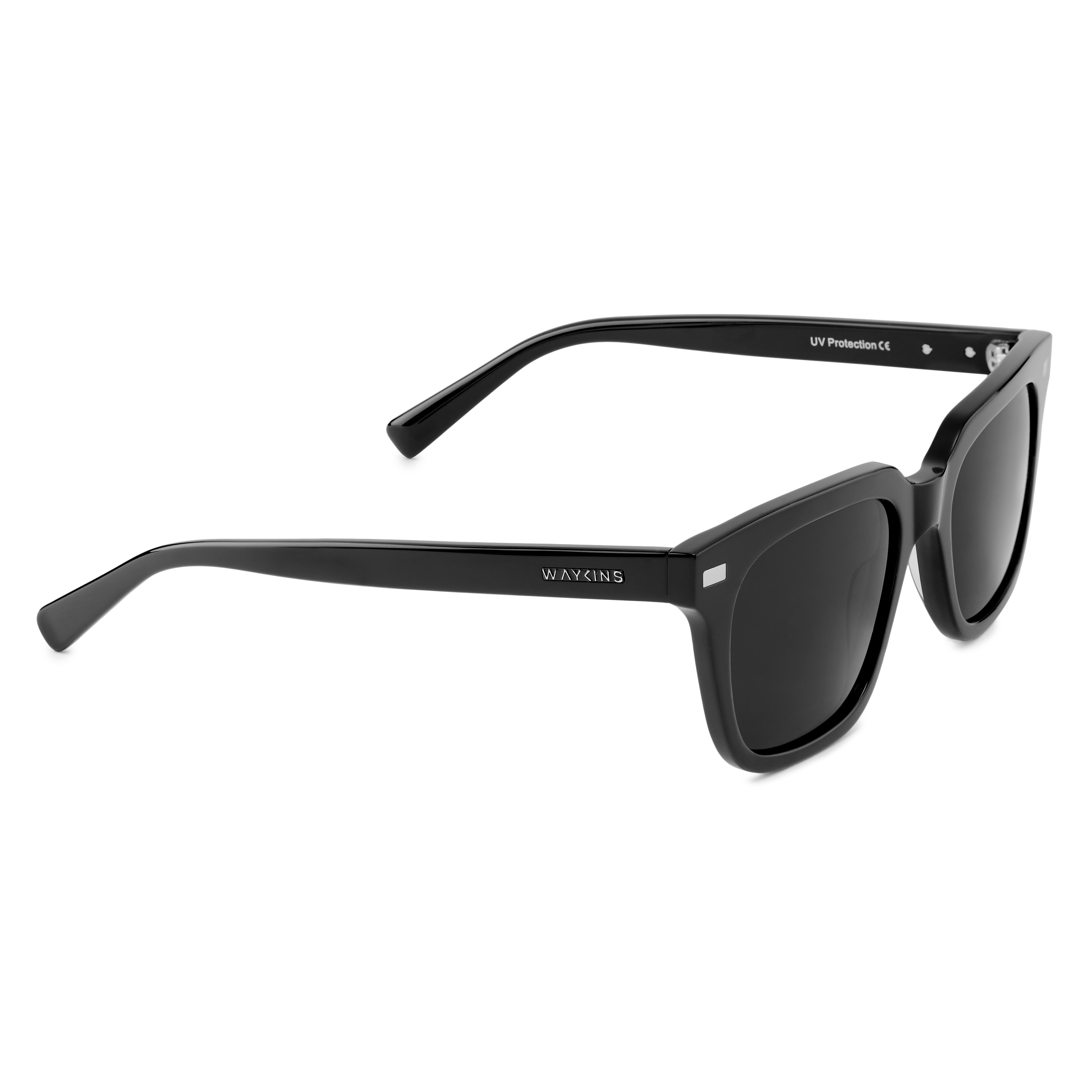 Wolfgang Thea Zwart & Grijze Gepolariseerde Zonnebril - 6