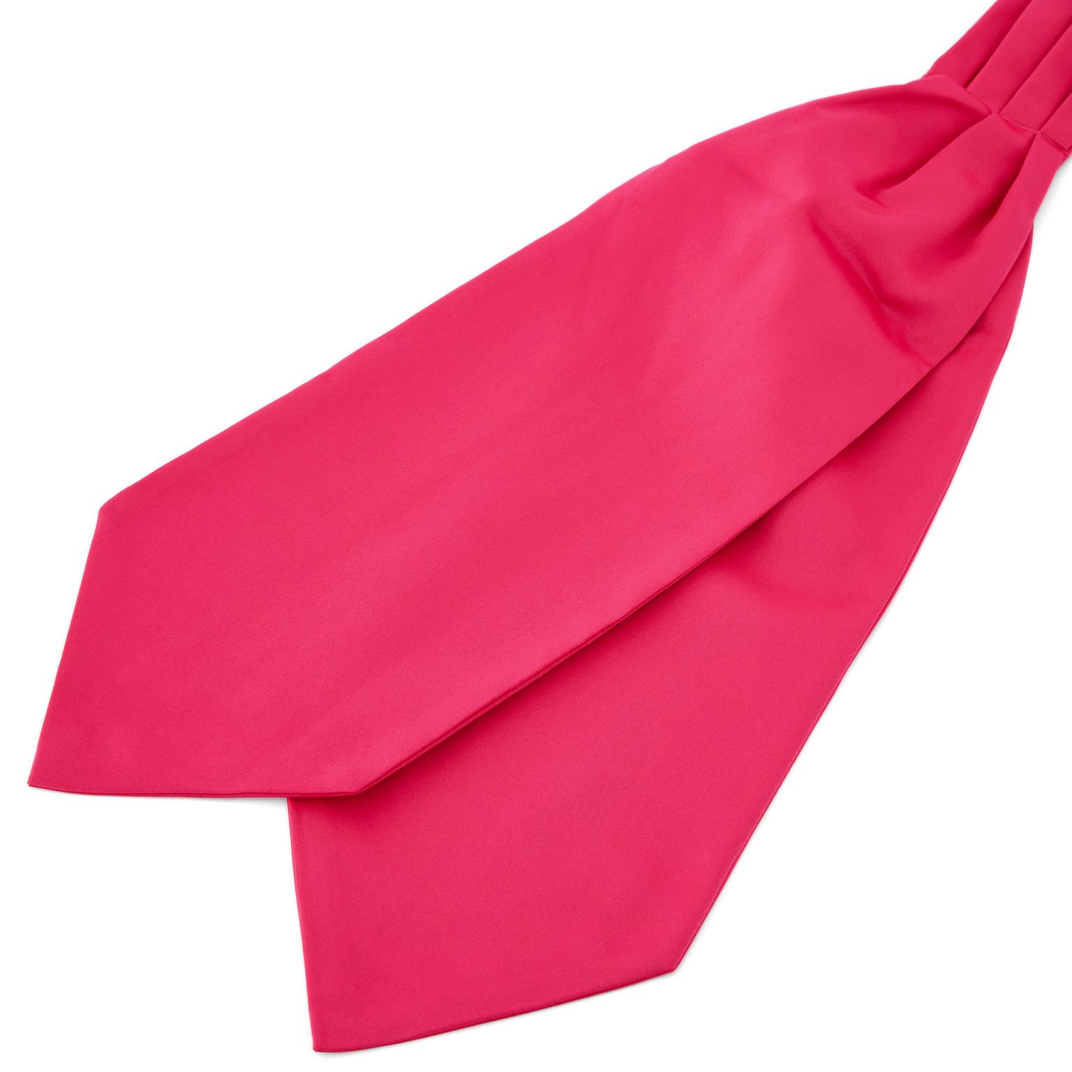 Cravate rose vif classique Cravate rose vif classique