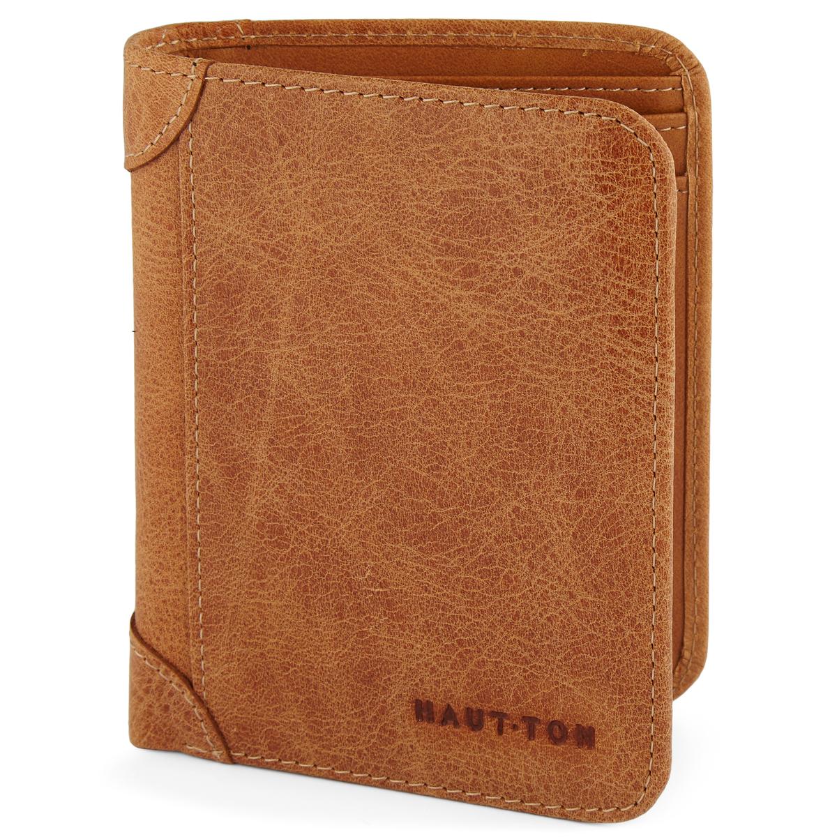 Hutton Wallet Rugged Tan Leather Wallet | In stock! | Hautton