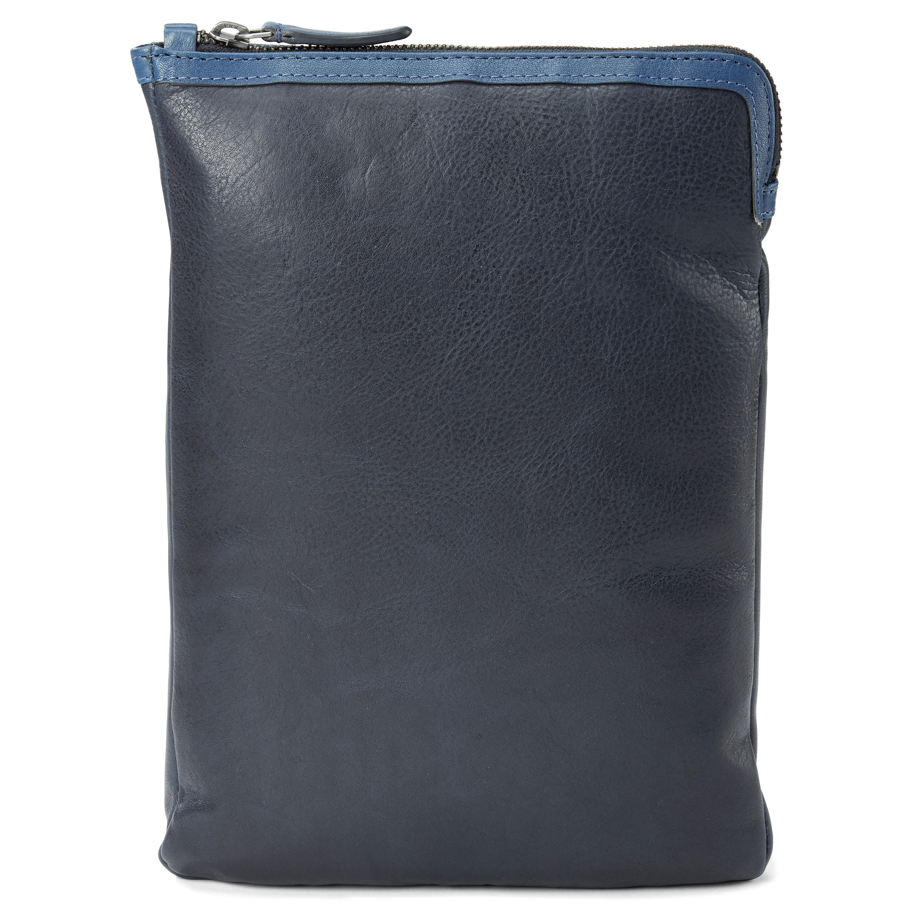 Liam Marineblauw & Kobaltblauwe Lederen Tablethoes - 3